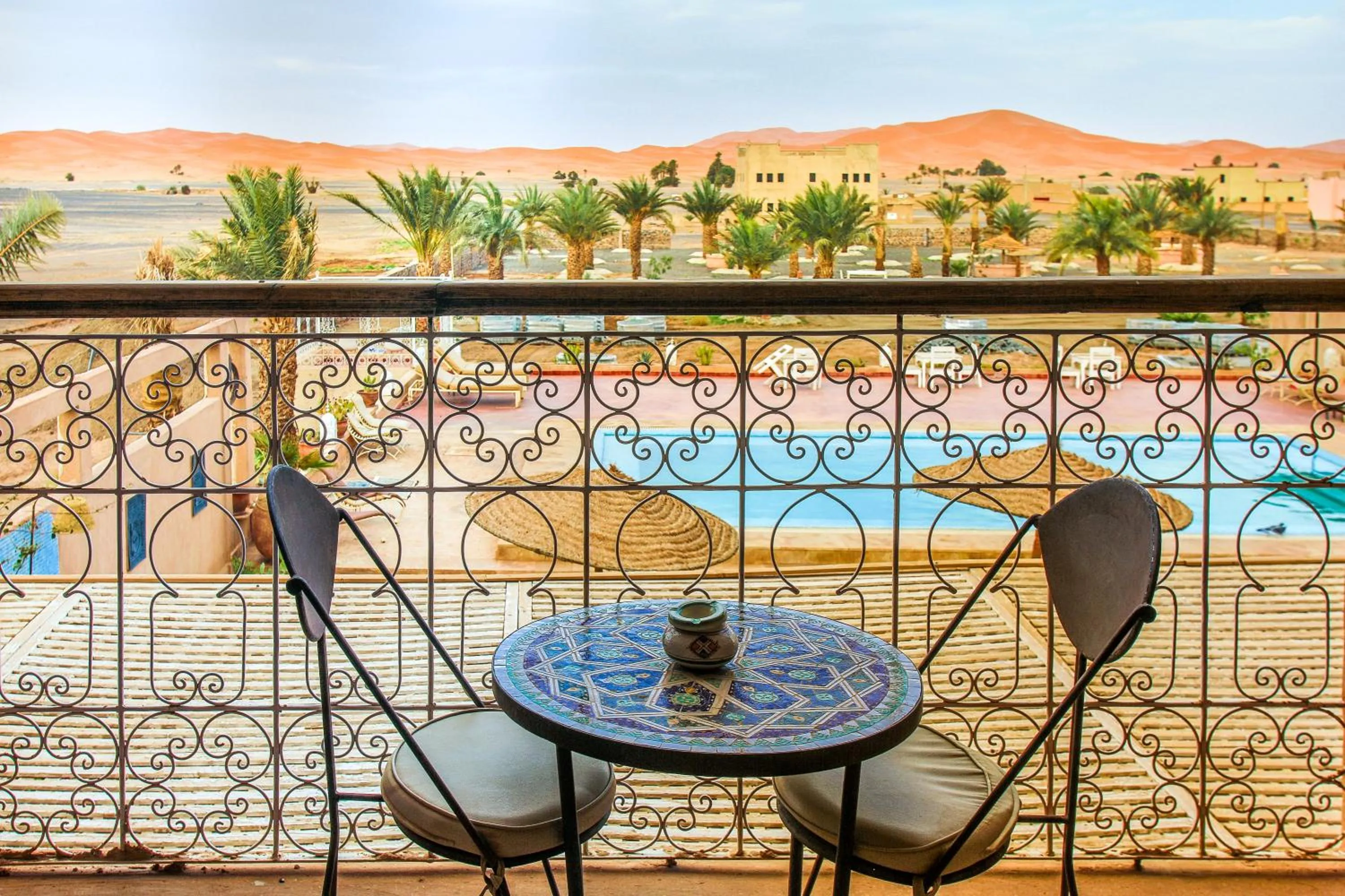 Balcony/Terrace in Riad Madu