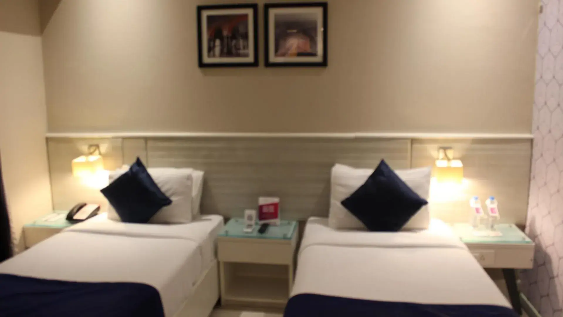 Bed in Regenta Inn Jaipur, Adarsh Nagar Bed in Regenta Inn Jaipur, Adarsh Nagar