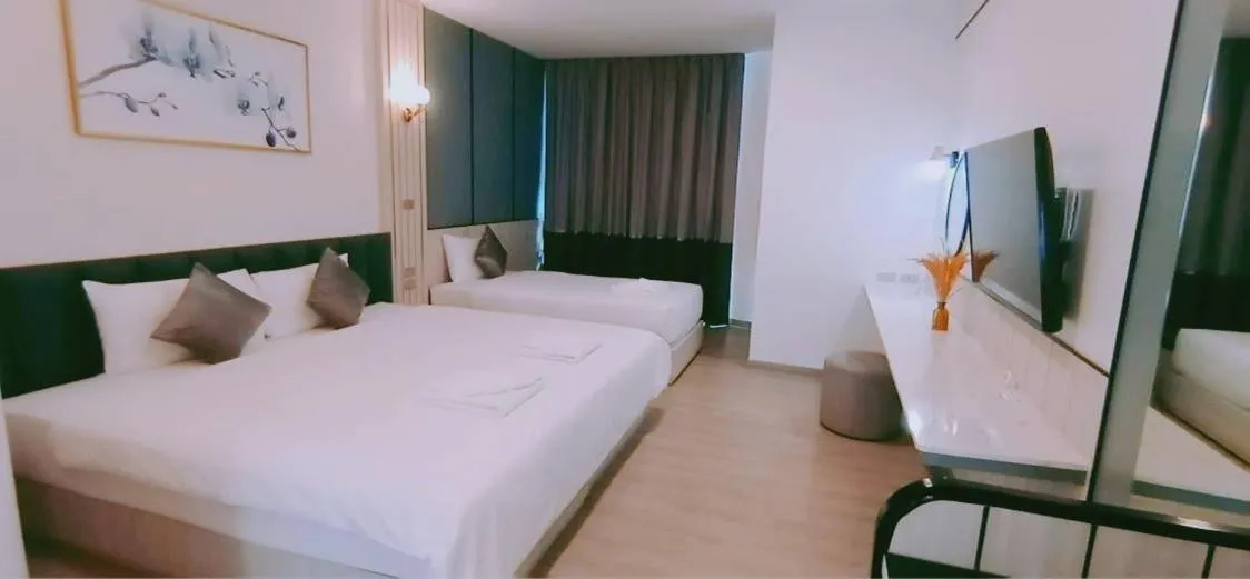 Bed in Poolrada Boutique Hotel - SHA Plus