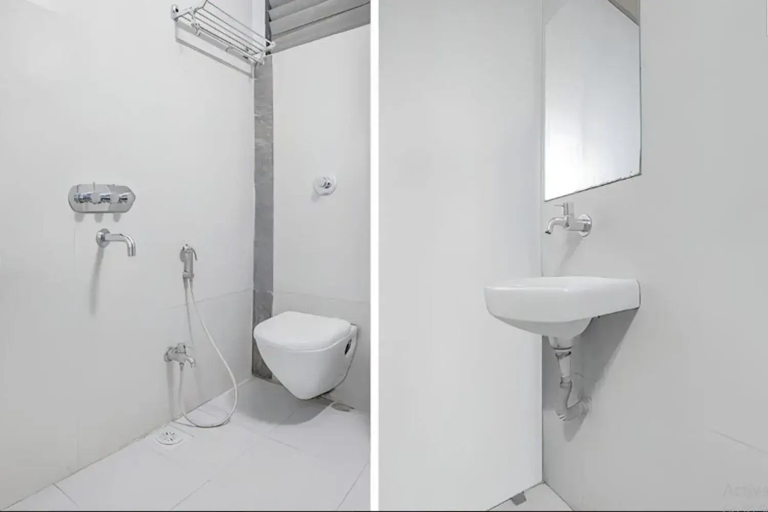 Bathroom in Hotel Satyug Inn Bathroom in Hotel Satyug Inn