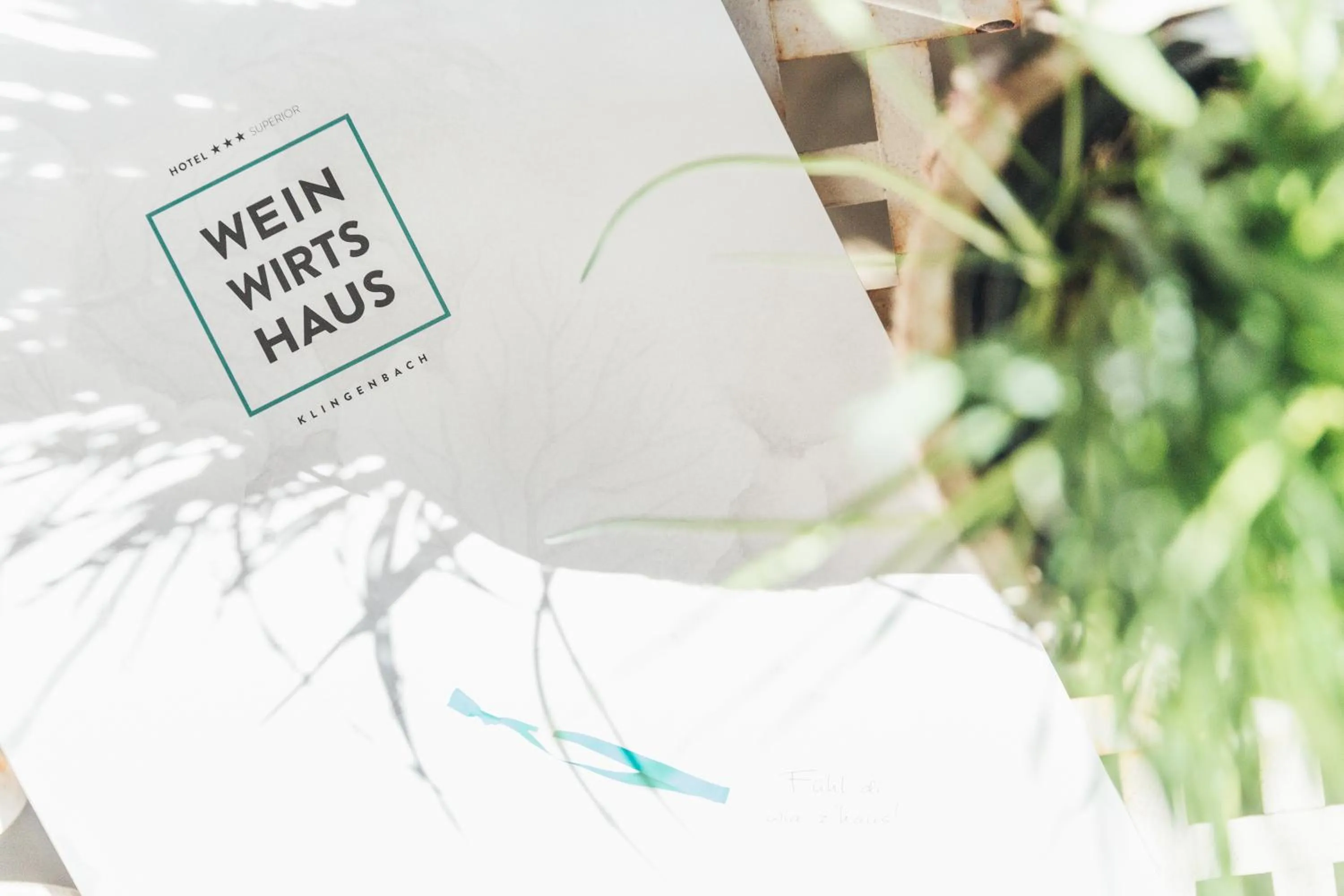 Logo/Certificate/Sign in Weinwirtshaus Wlaschits