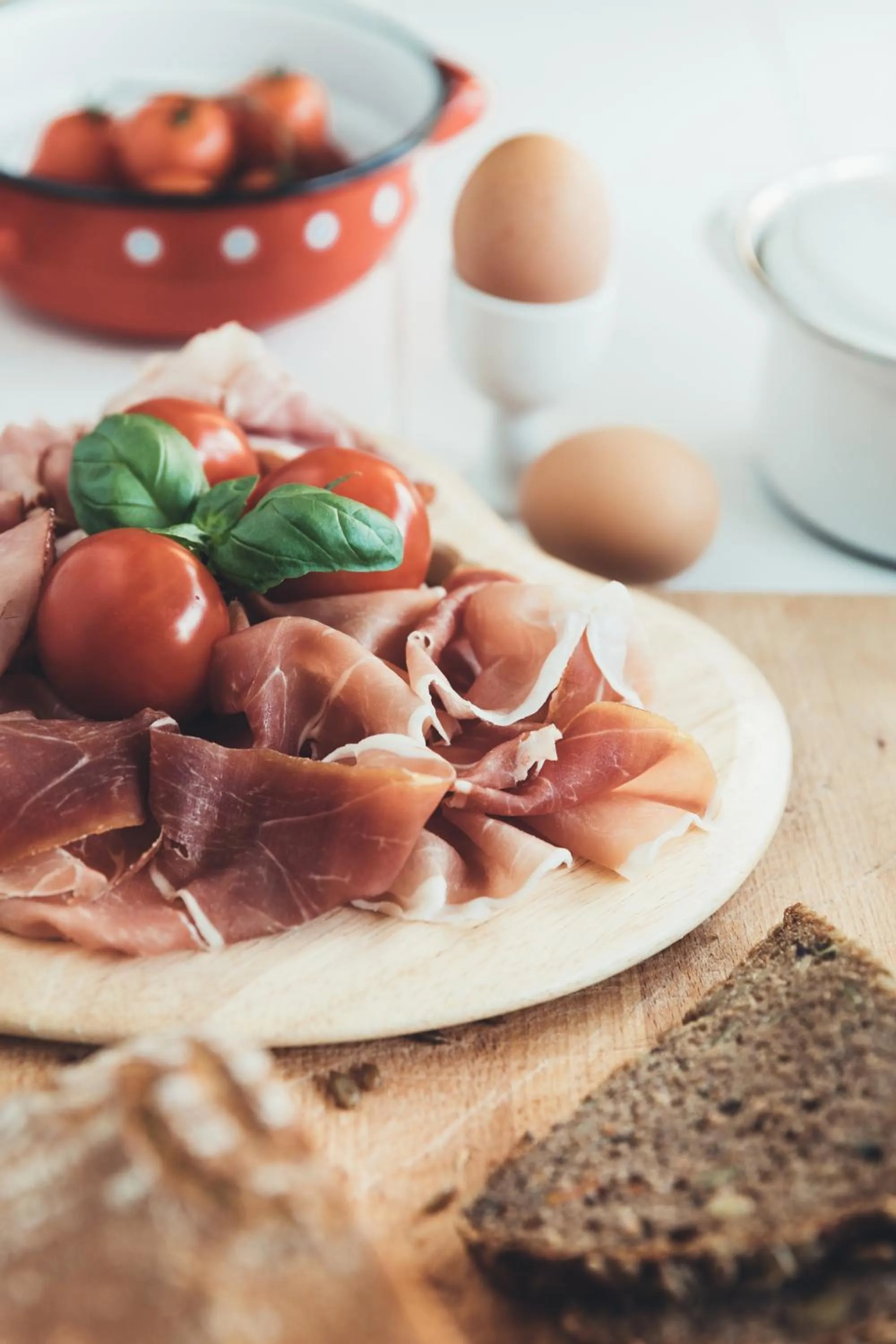 Buffet breakfast in Weinwirtshaus Wlaschits