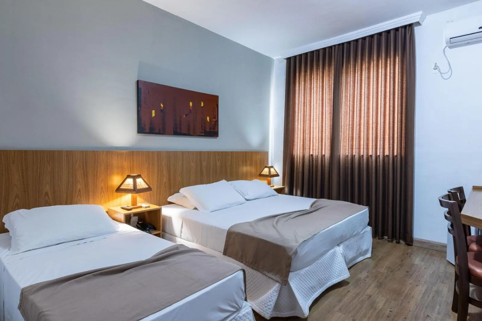 Bed in Ville de Montagne Hotel