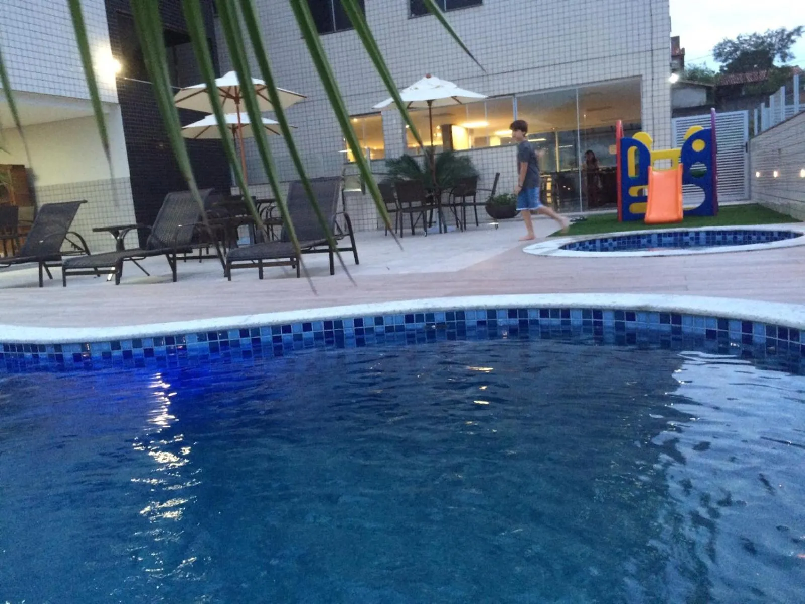 Swimming pool in Ville de Montagne Hotel