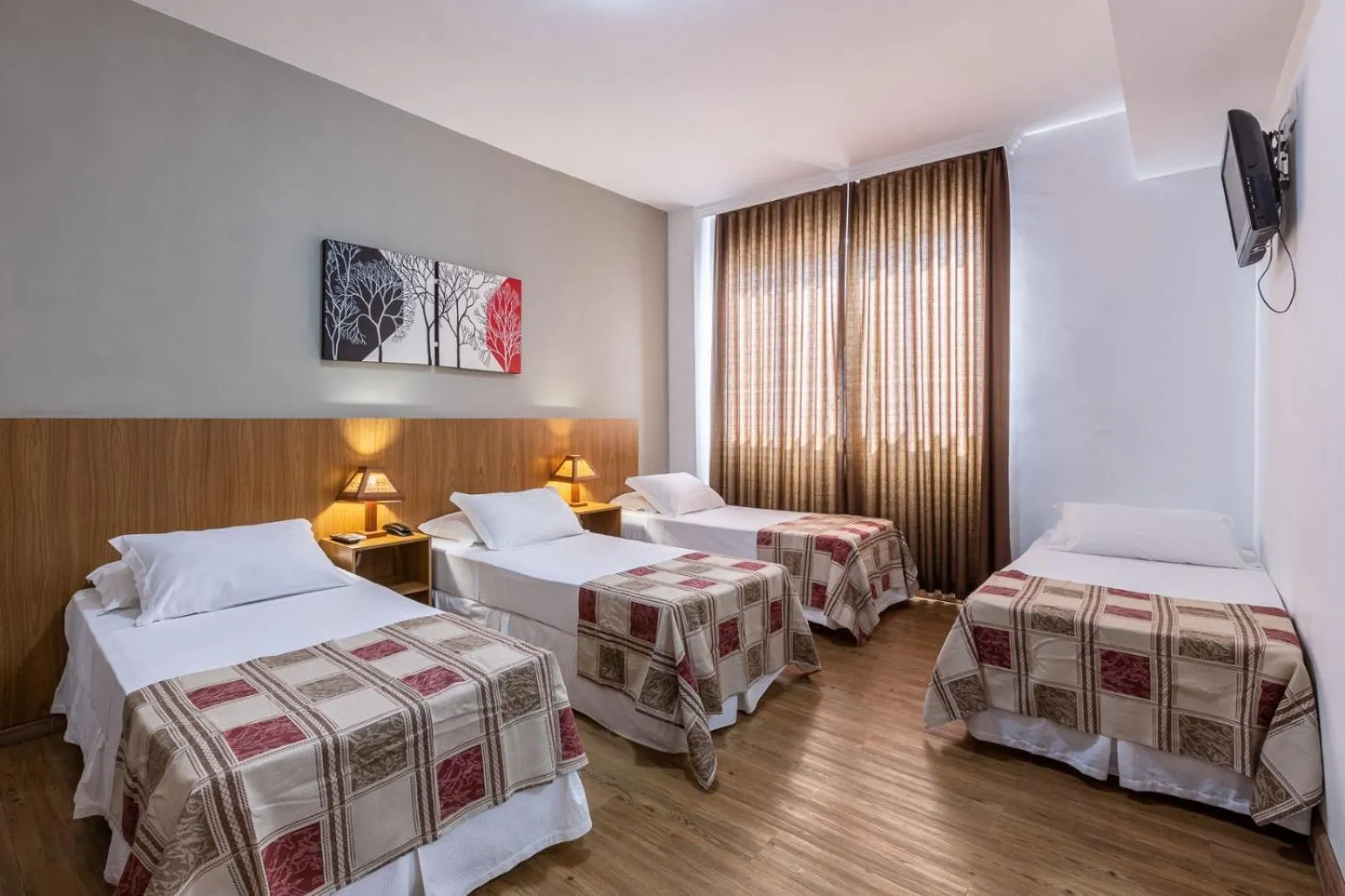 Bed in Ville de Montagne Hotel