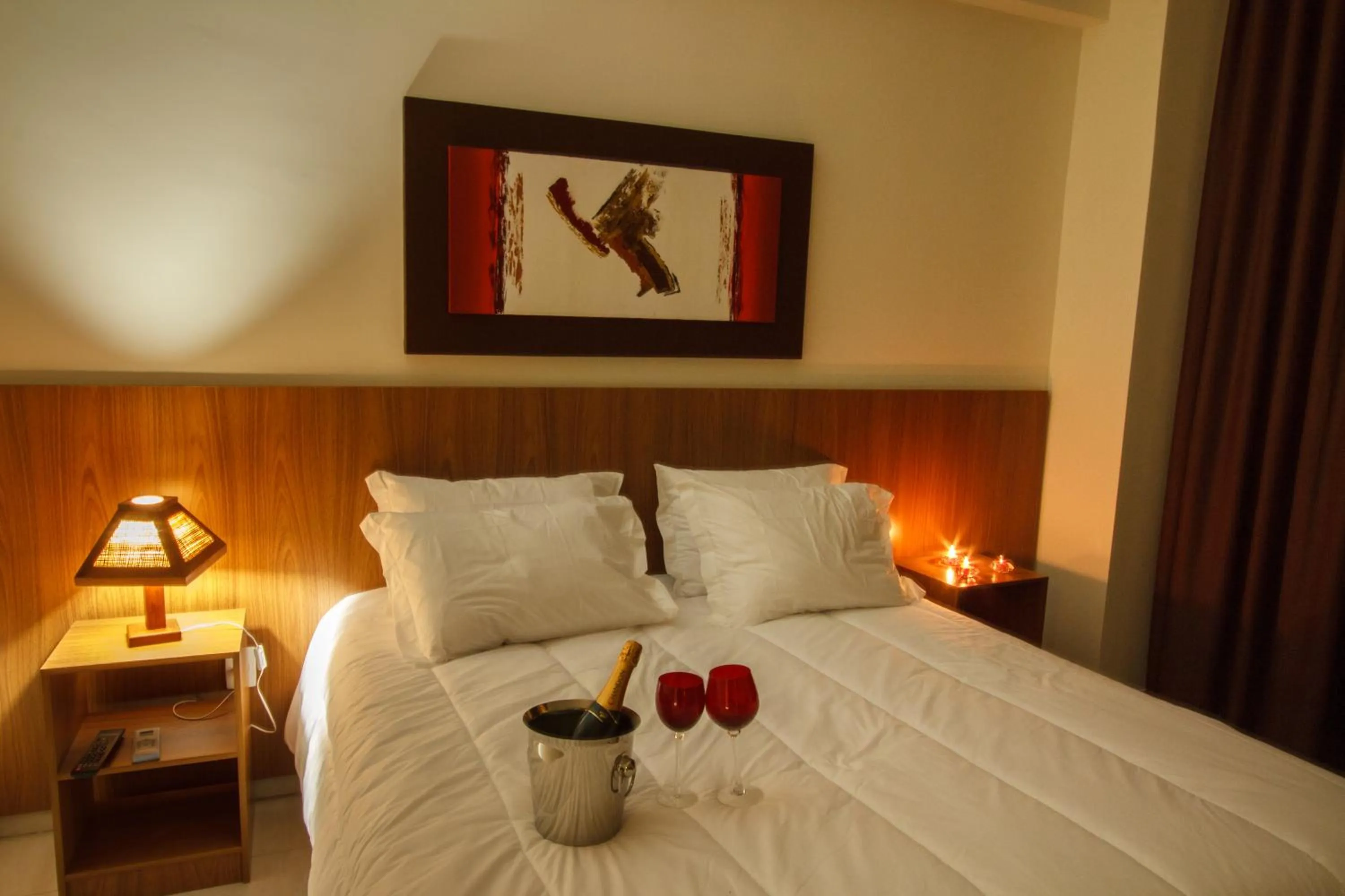 Bed in Ville de Montagne Hotel