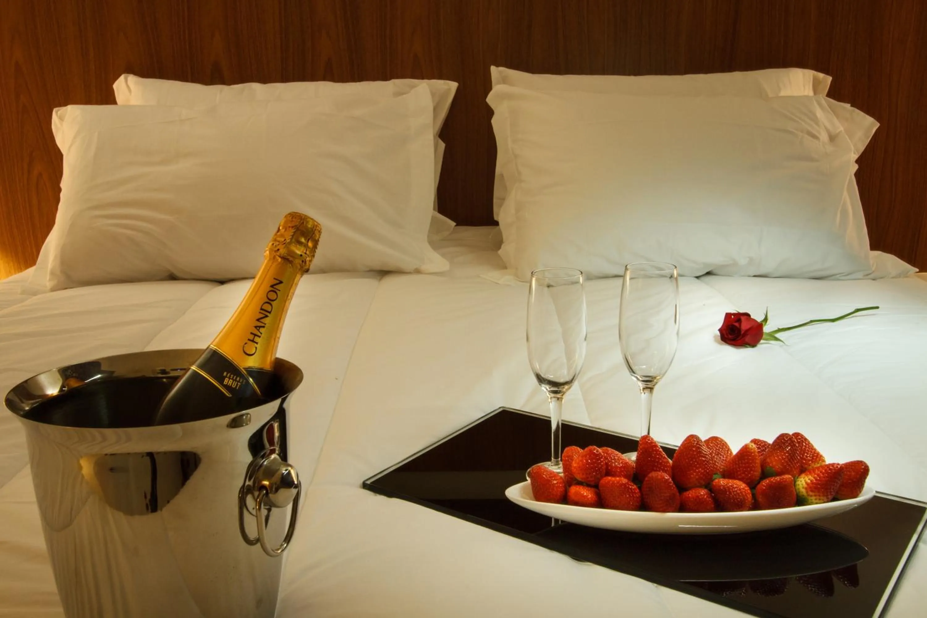 Bed in Ville de Montagne Hotel