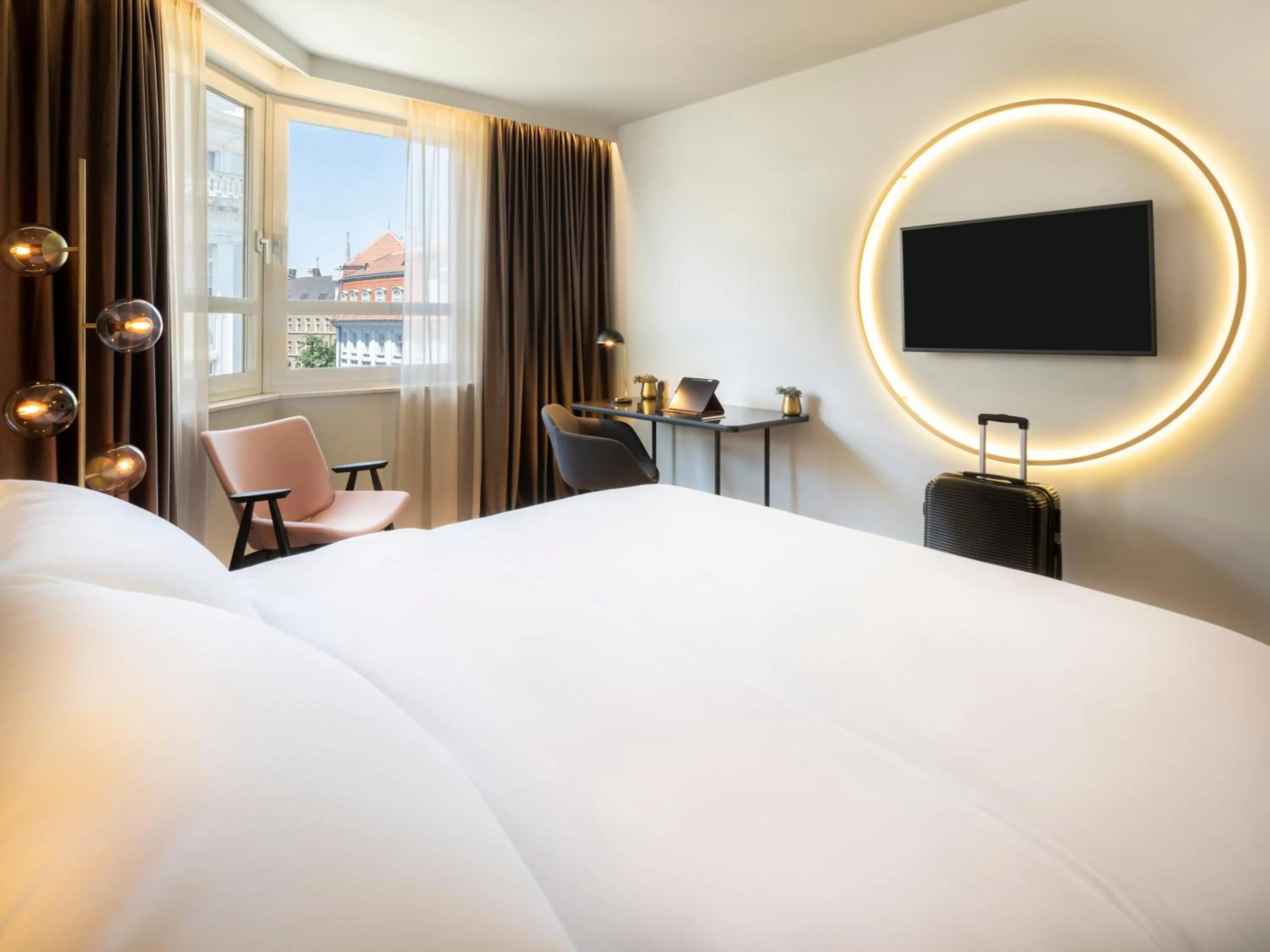 Bedroom, Bed in Hotel Am Konzerthaus - MGallery Collection