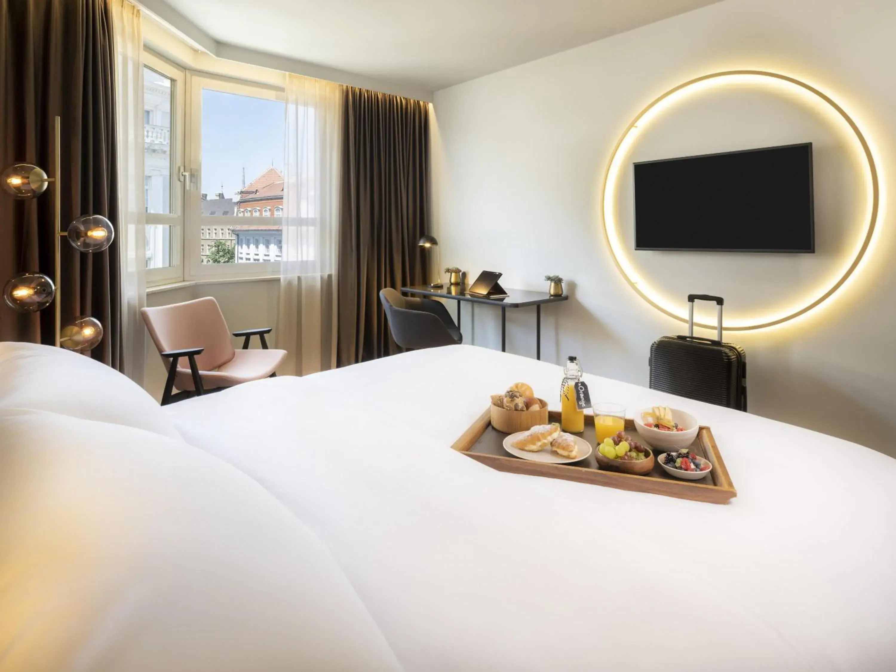 Bedroom, Bed in Hotel Am Konzerthaus - MGallery Collection Bedroom, Bed in Hotel Am Konzerthaus - MGallery Collection