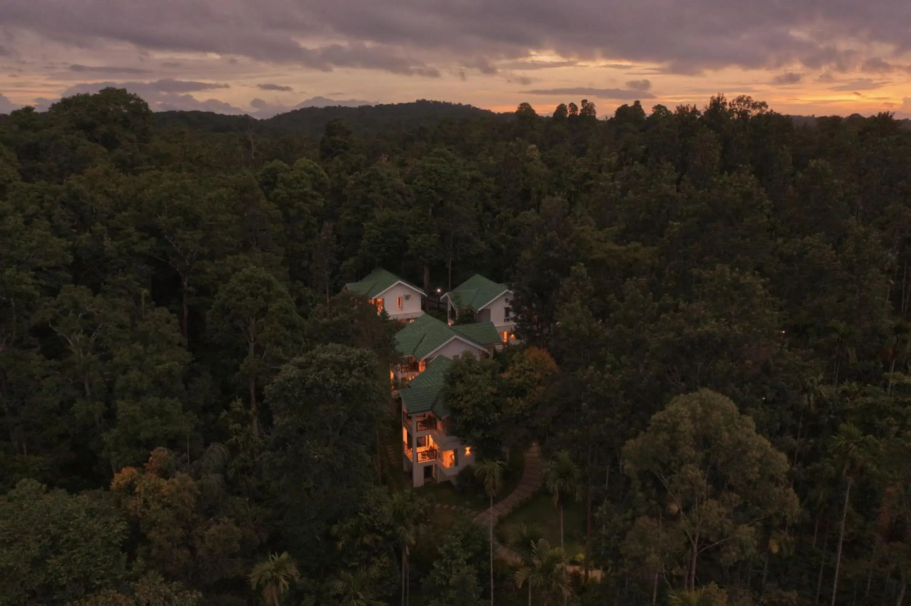 Property building in The Woods Resorts Wayanad Property building in The Woods Resorts Wayanad