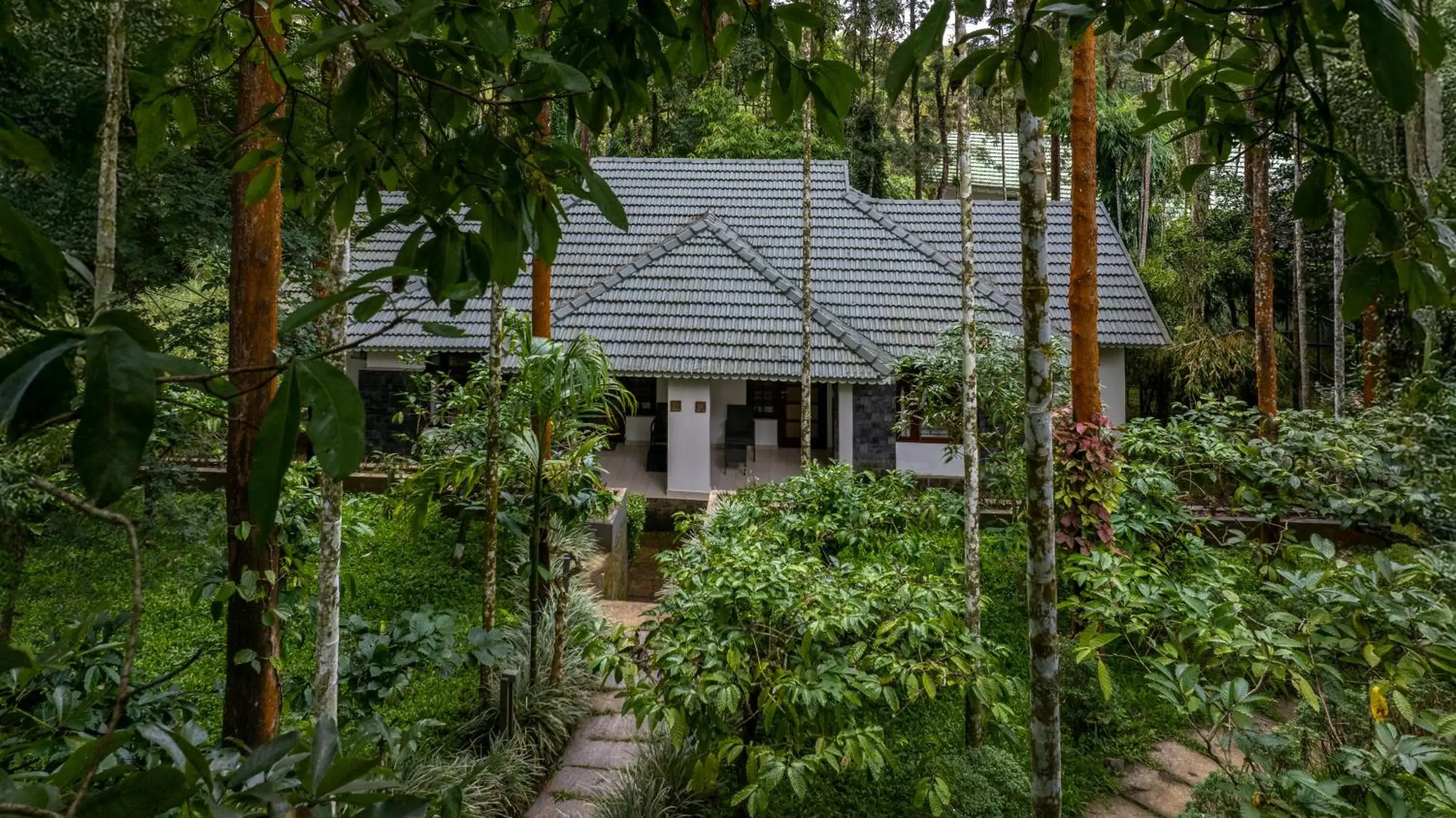 Double Room with Garden View in The Woods Resorts Wayanad Double Room with Garden View in The Woods Resorts Wayanad