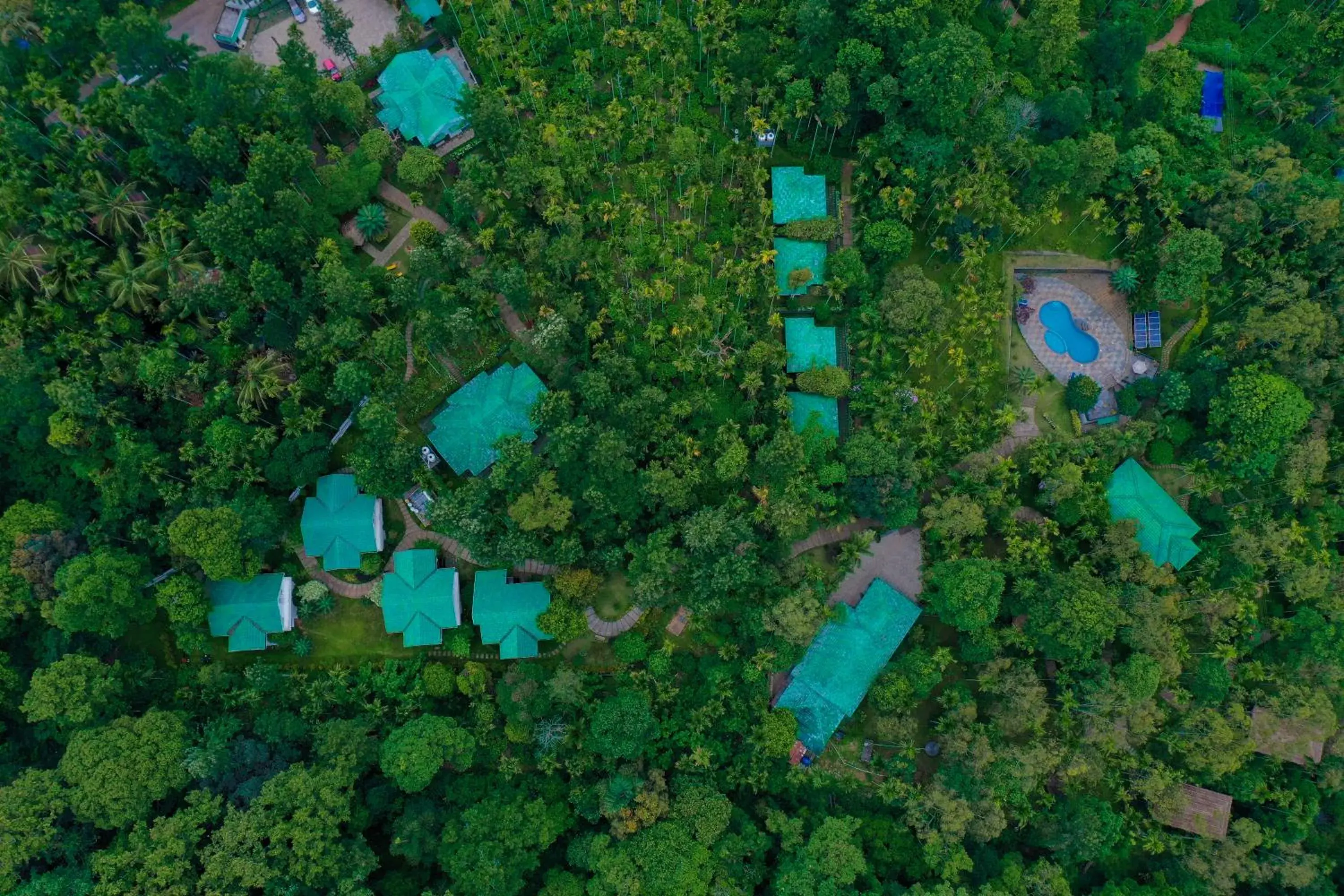 Property building in The Woods Resorts Wayanad Property building in The Woods Resorts Wayanad