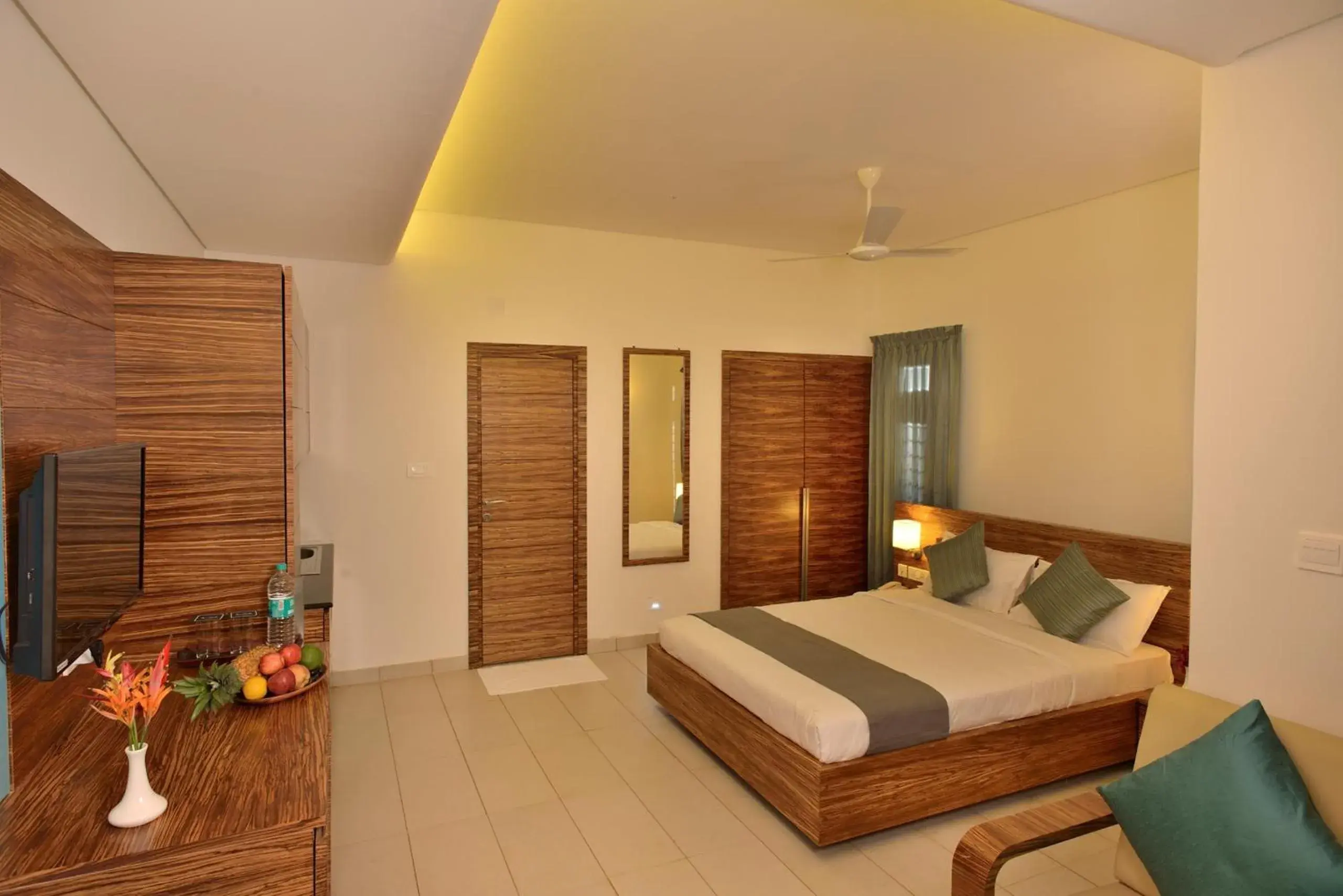 Decorative detail, Bed in The Woods Resorts Wayanad Decorative detail, Bed in The Woods Resorts Wayanad