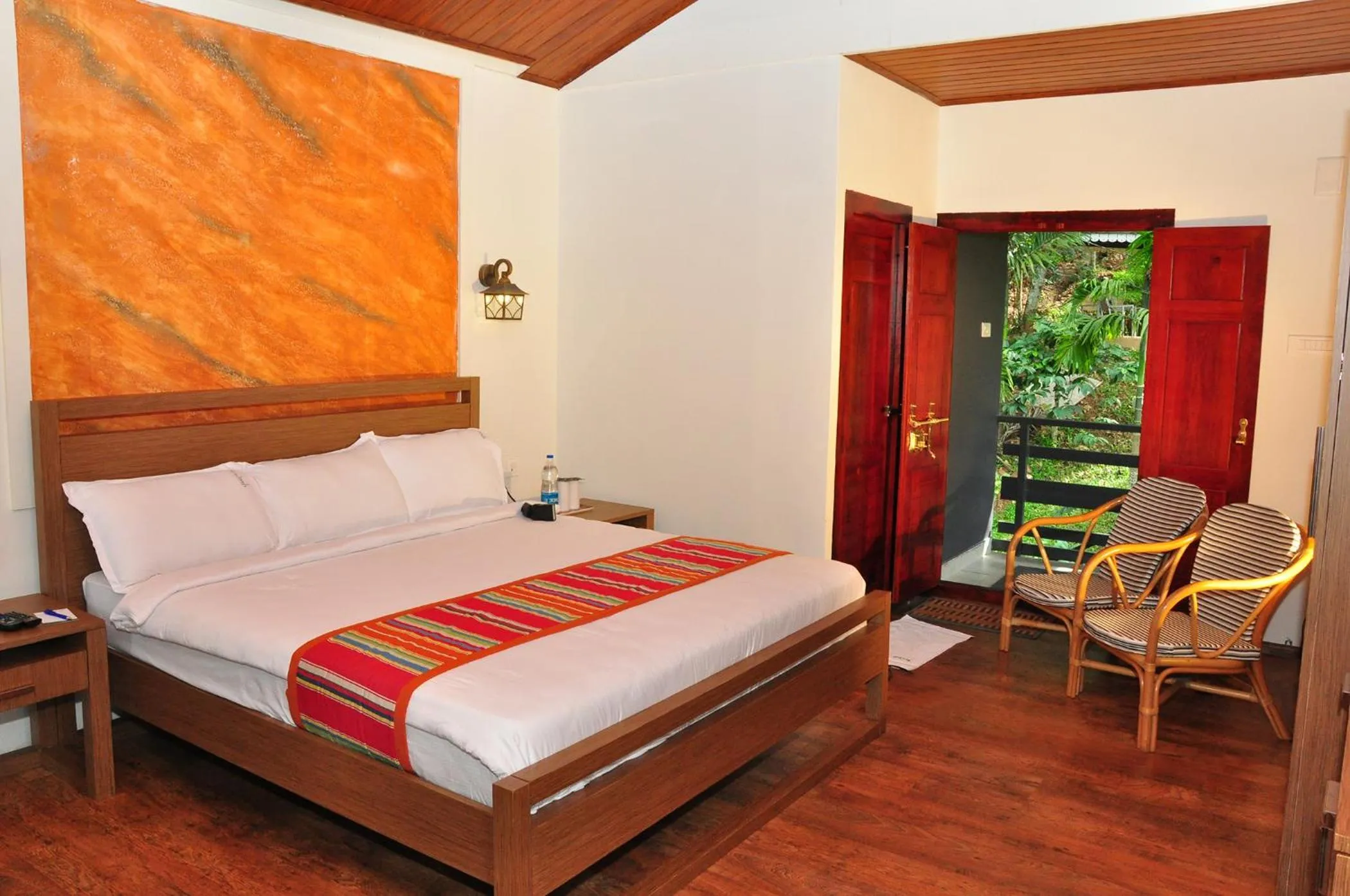 Bedroom, Bed in The Woods Resorts Wayanad