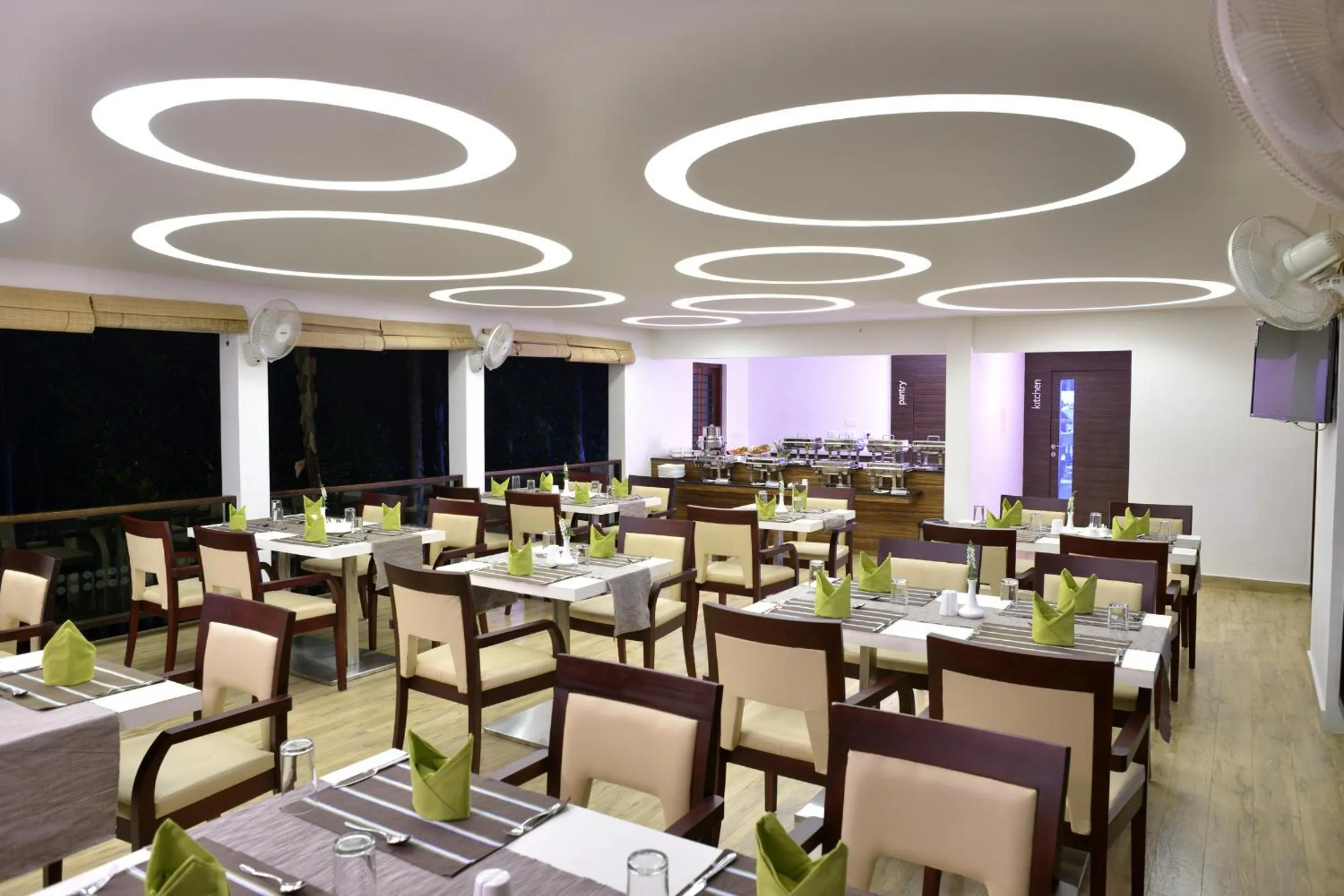 Restaurant/places to eat in The Woods Resorts Wayanad