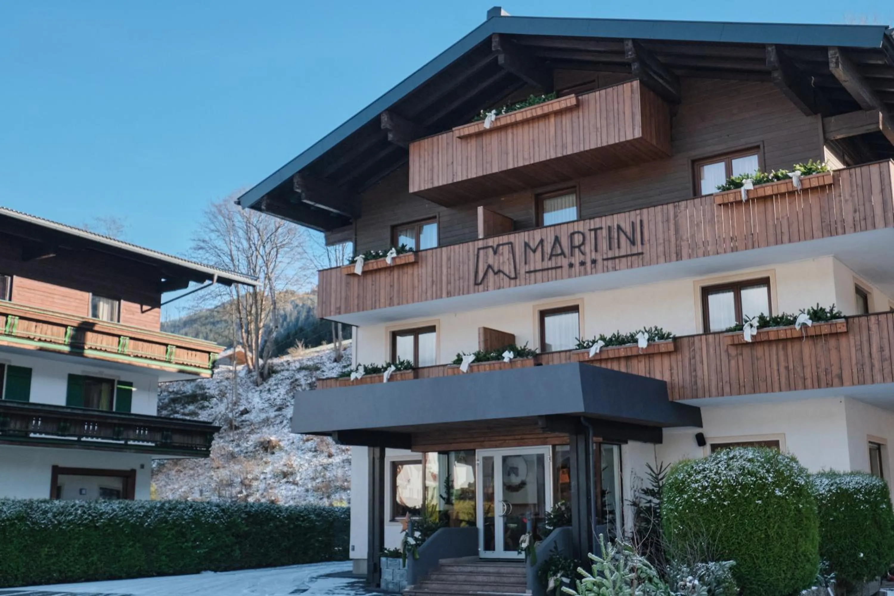 Property building in Hotel Martini Kaprun inkluding breakfast & free parking