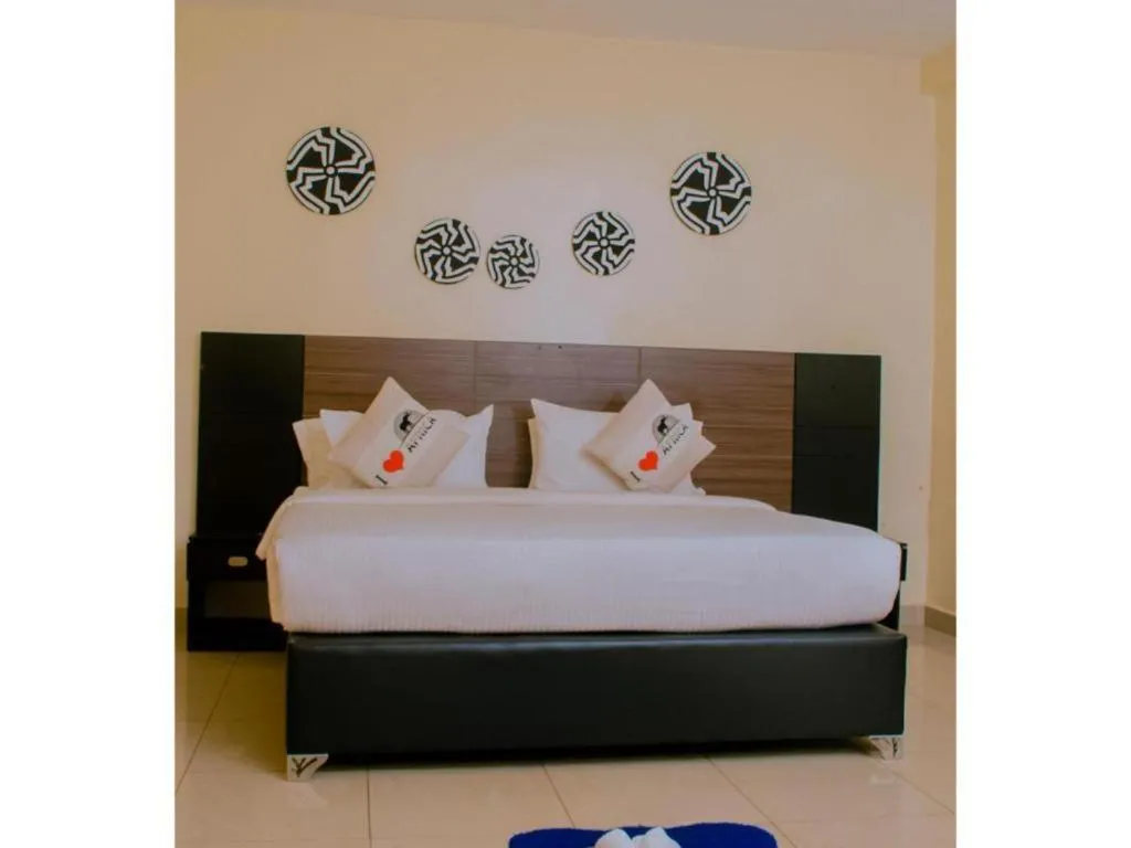 Bed in SILVER APART HOTEL Kigali