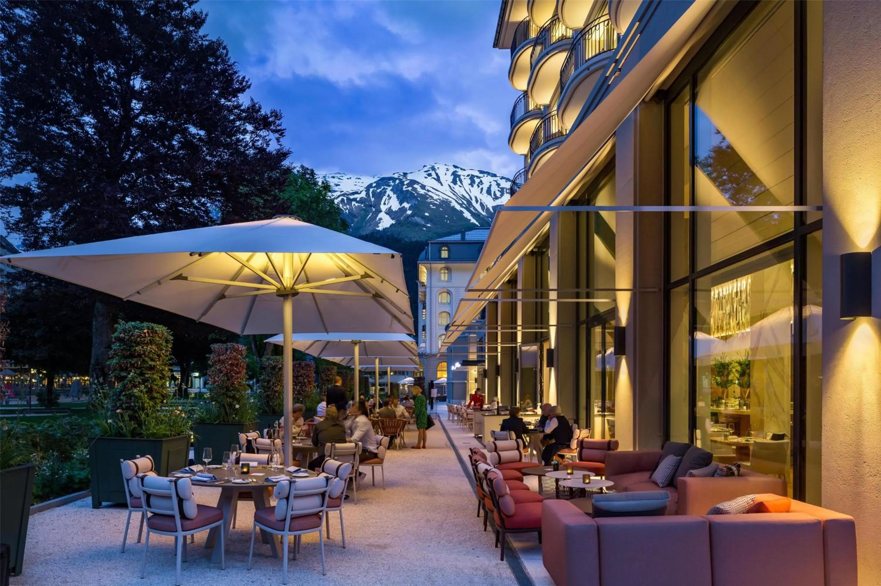 Property building in Kempinski Palace Engelberg