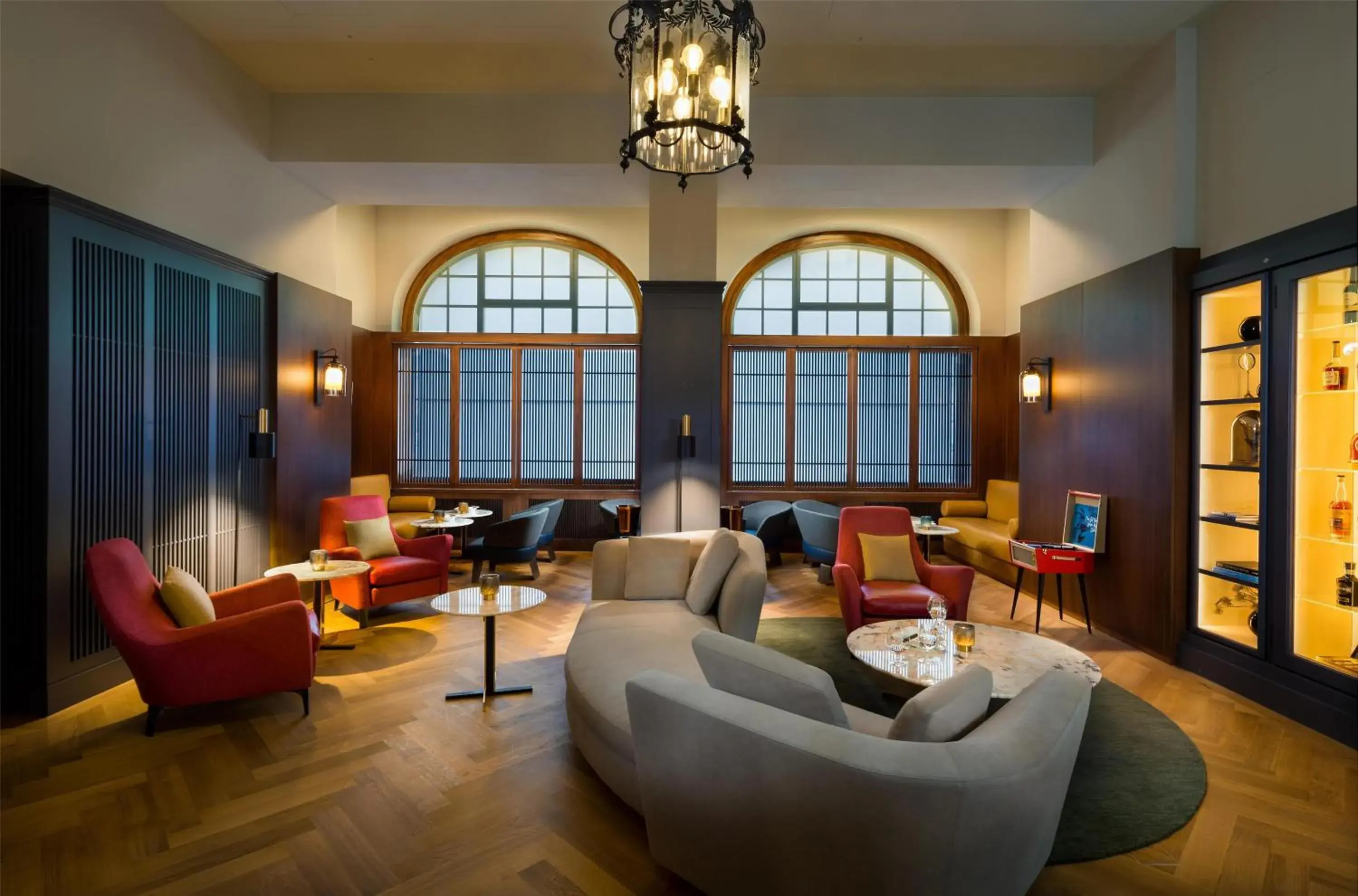 Lounge or bar in Kempinski Palace Engelberg Lounge or bar in Kempinski Palace Engelberg