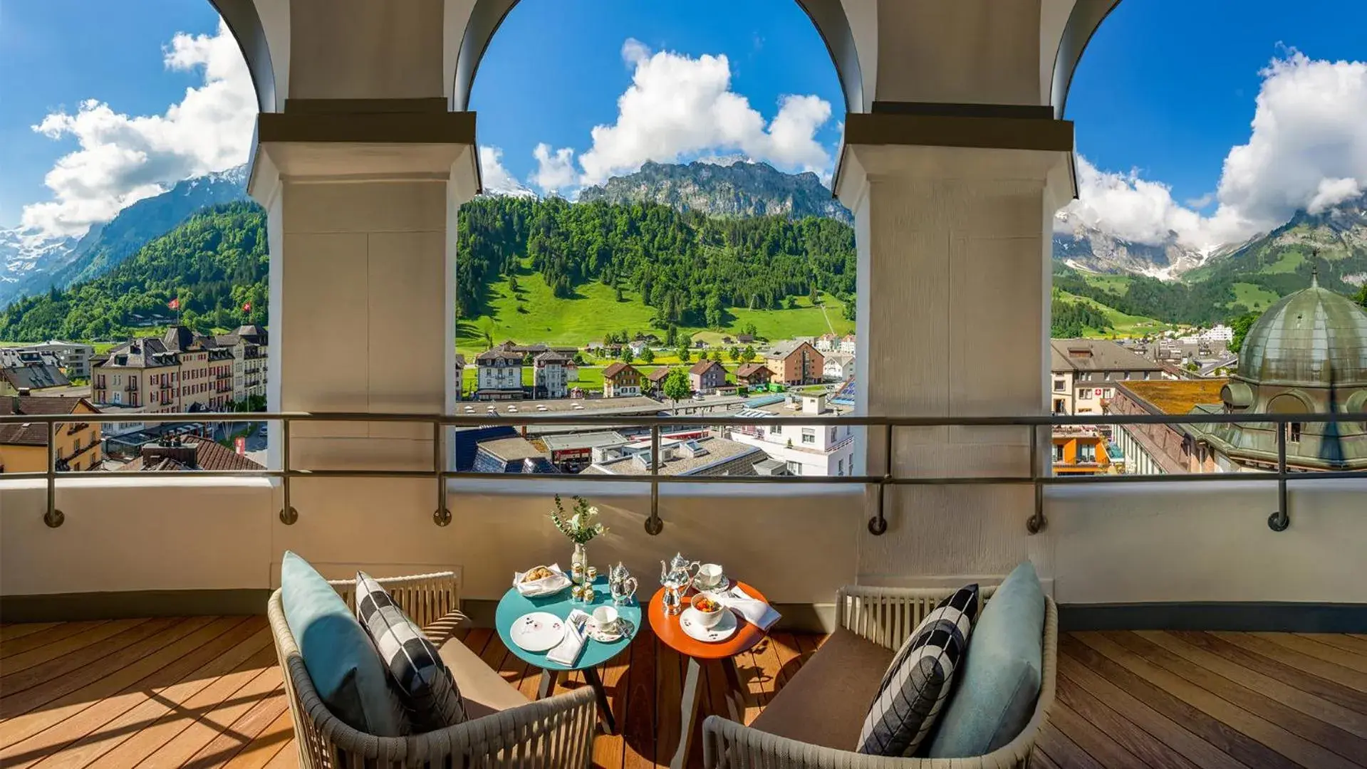 Property building in Kempinski Palace Engelberg Property building in Kempinski Palace Engelberg