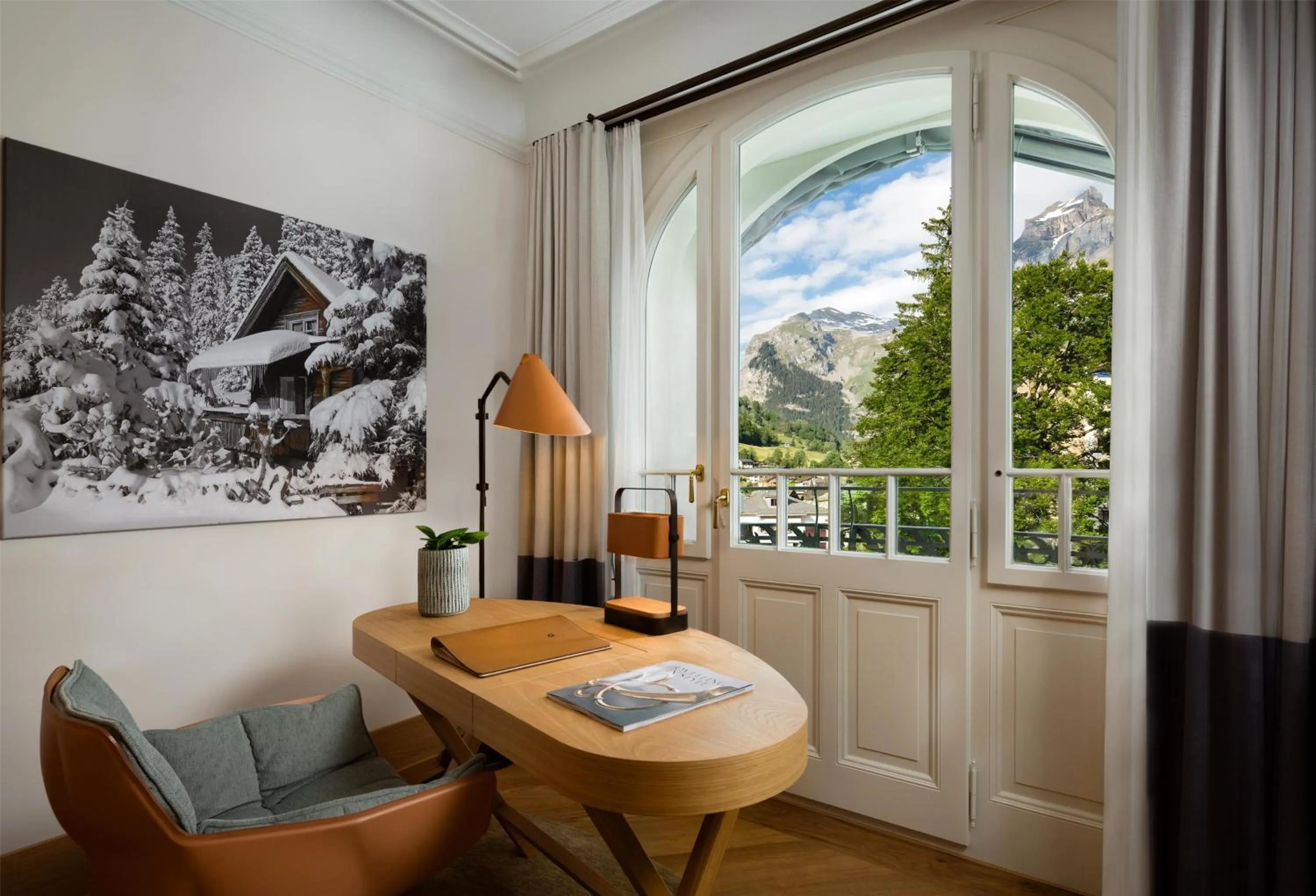 Bedroom in Kempinski Palace Engelberg