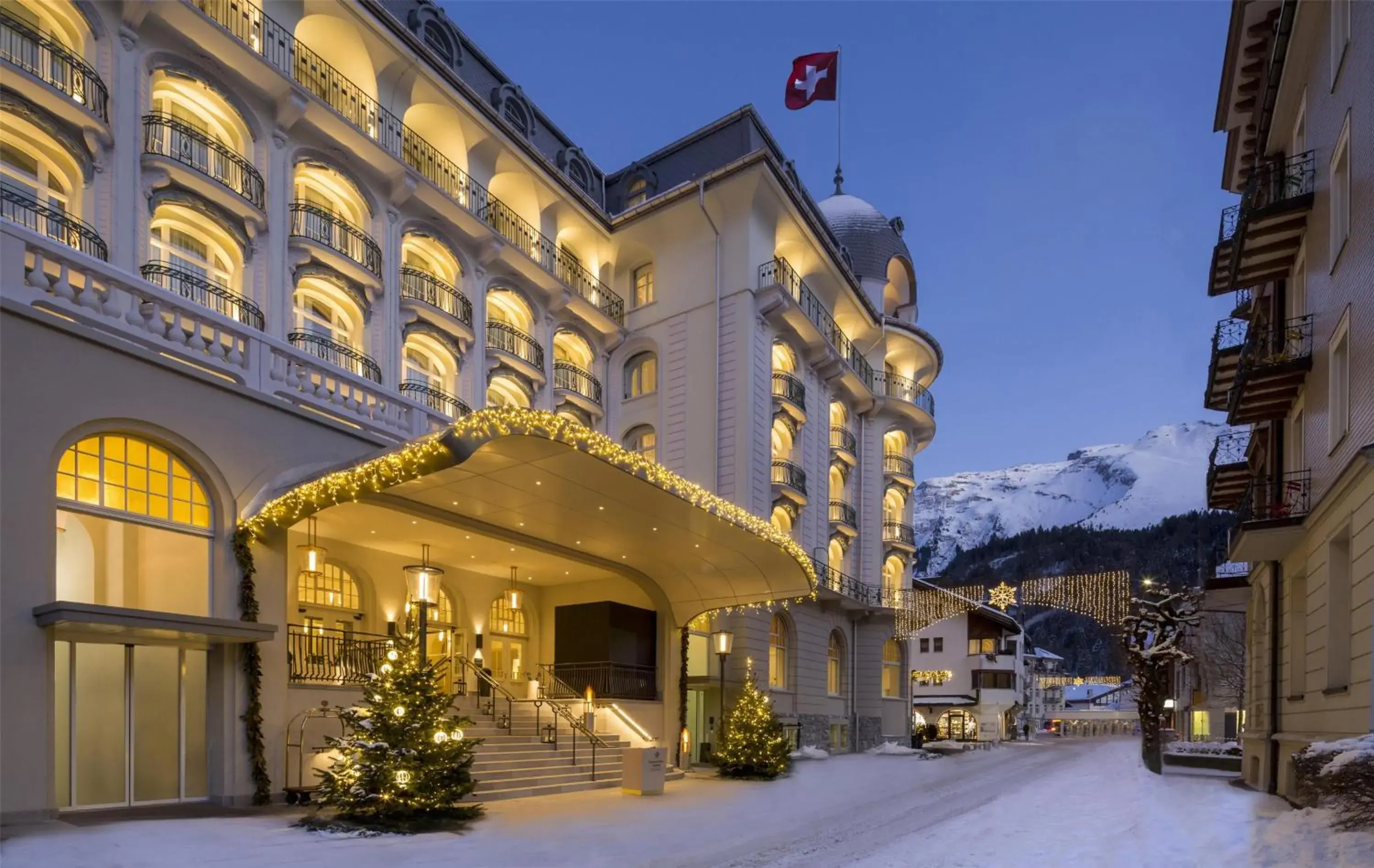 Property building in Kempinski Palace Engelberg Property building in Kempinski Palace Engelberg