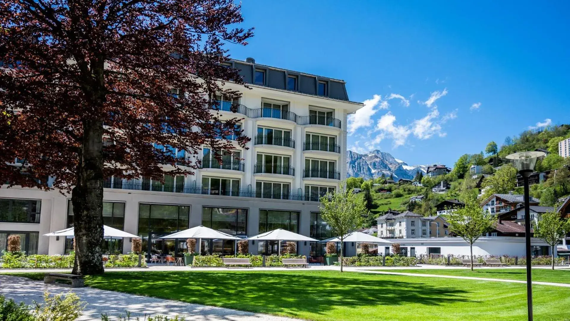 Property building in Kempinski Palace Engelberg Property building in Kempinski Palace Engelberg