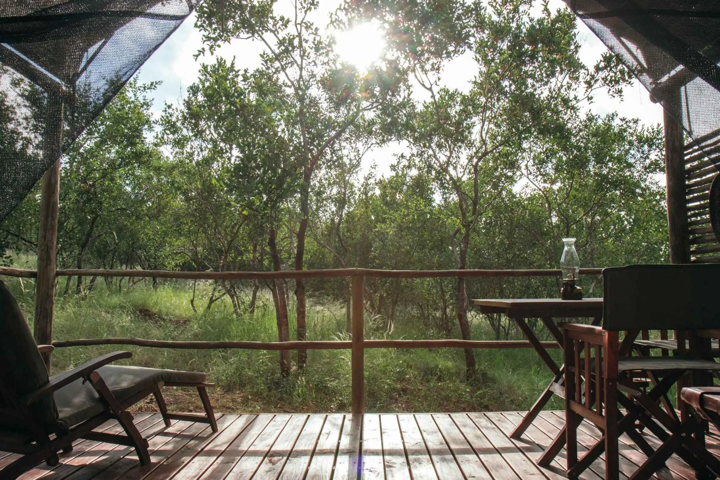 Patio in Isambane Camp