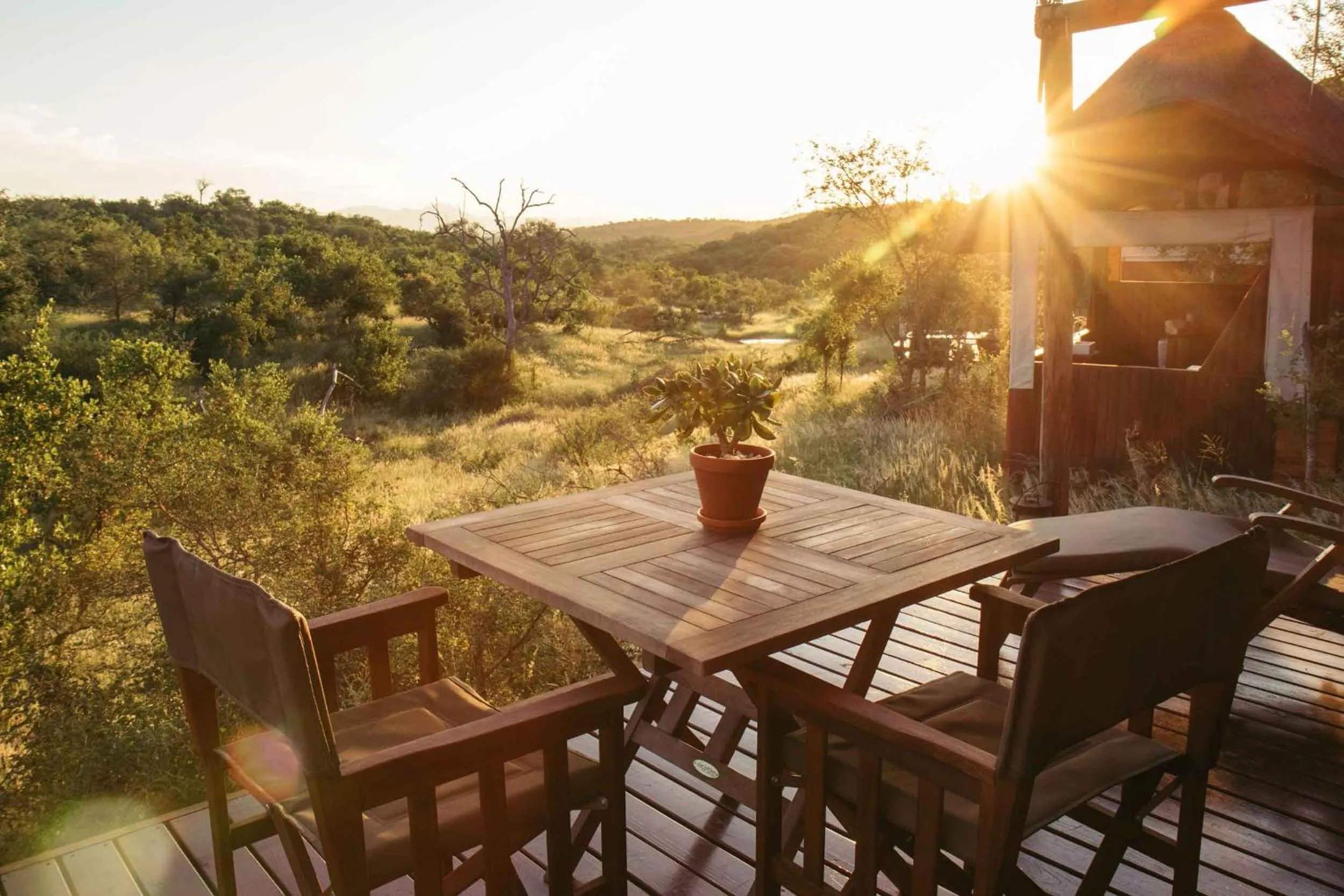 Patio in Isambane Camp
