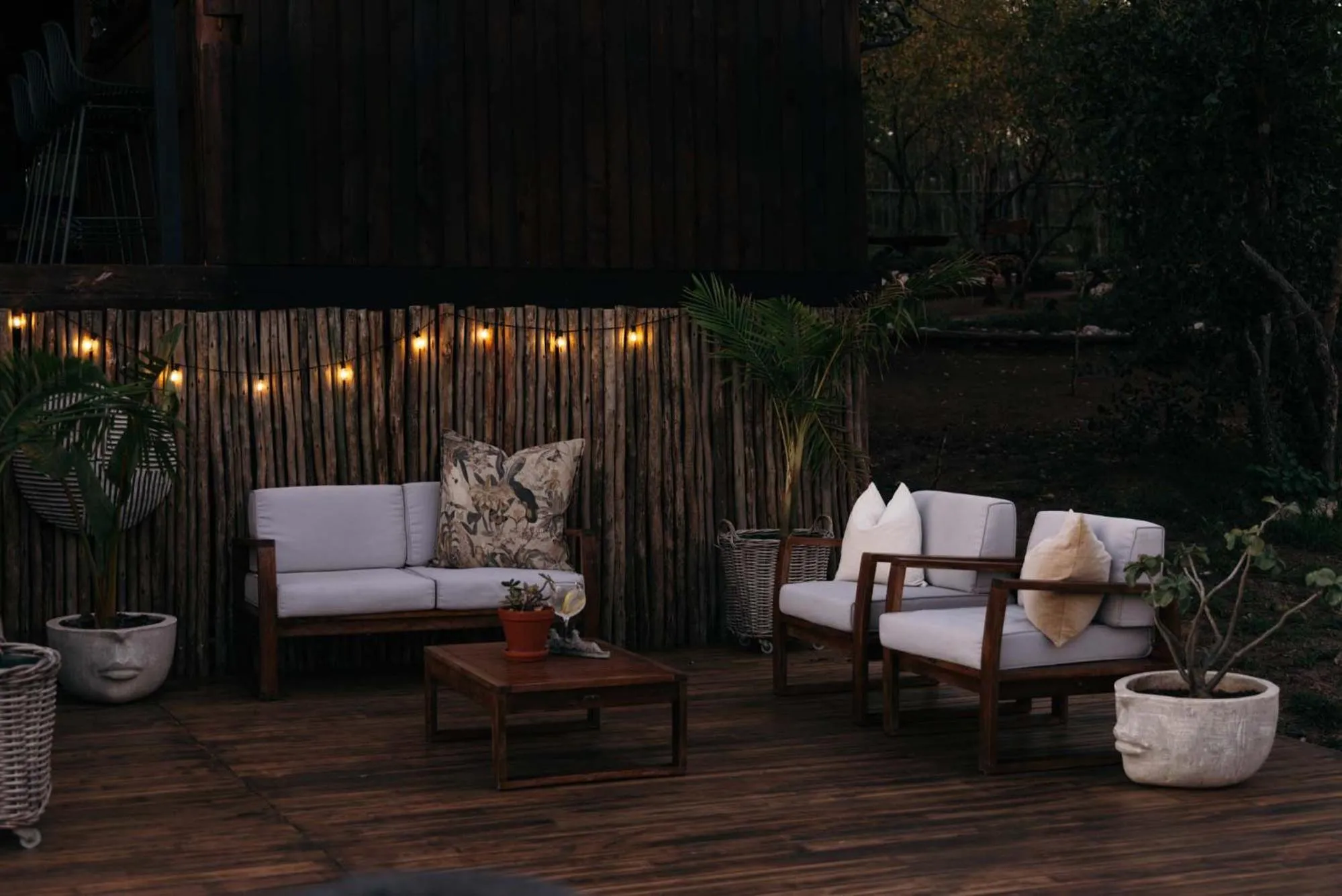 Patio in Isambane Camp