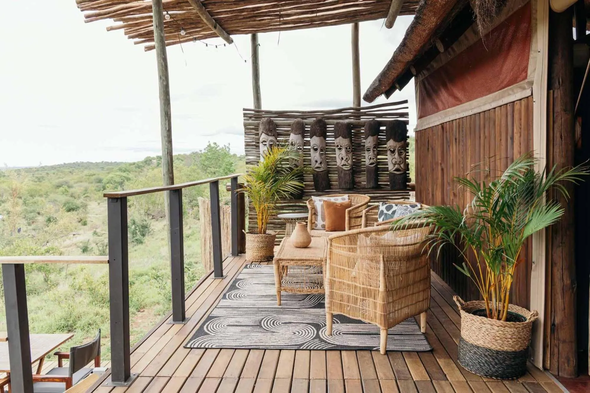 View (from property/room) in Isambane Camp