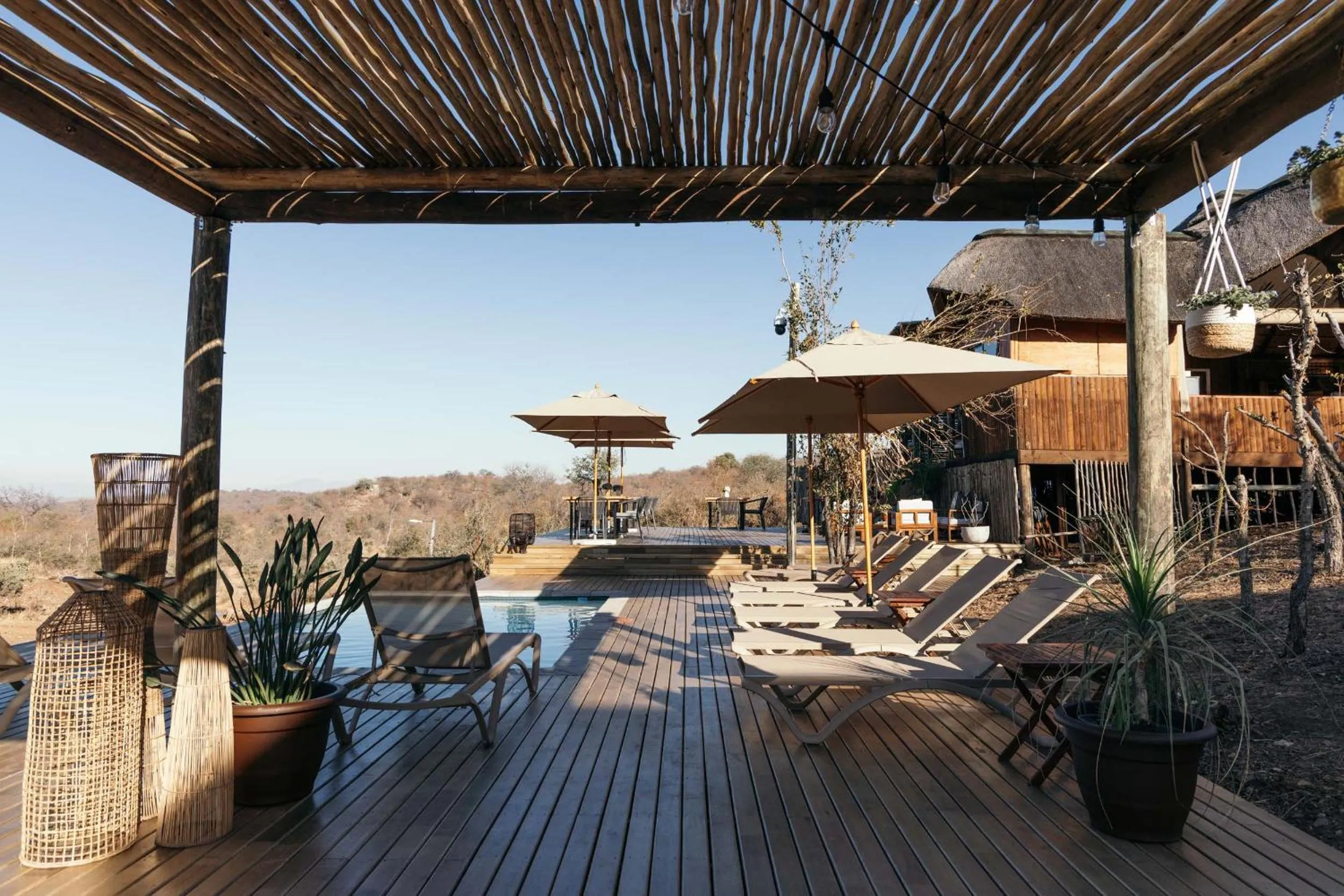 View (from property/room) in Isambane Camp