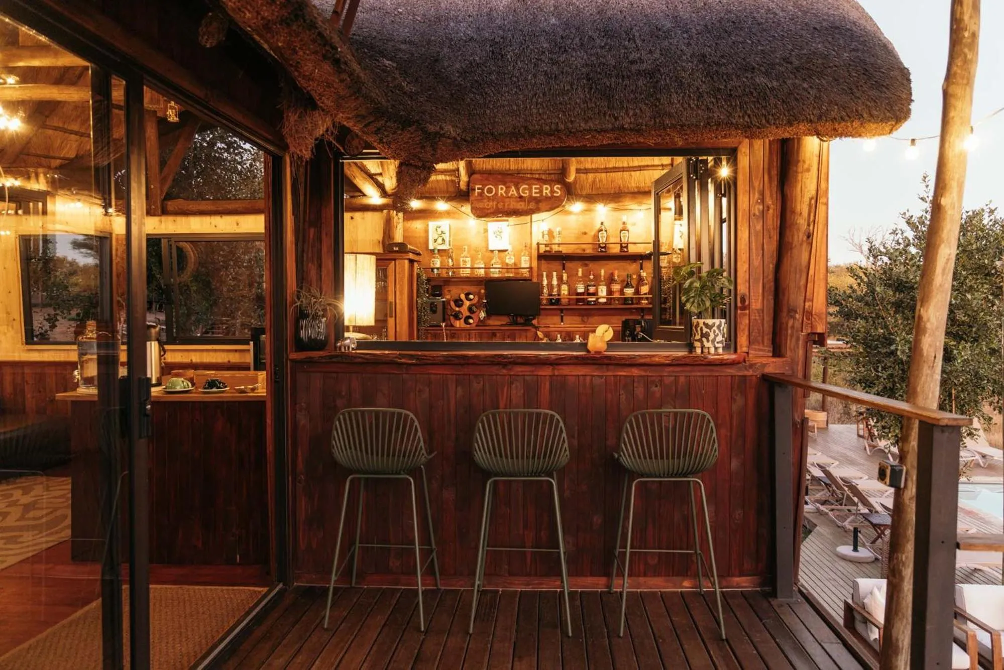 Lounge or bar in Isambane Camp