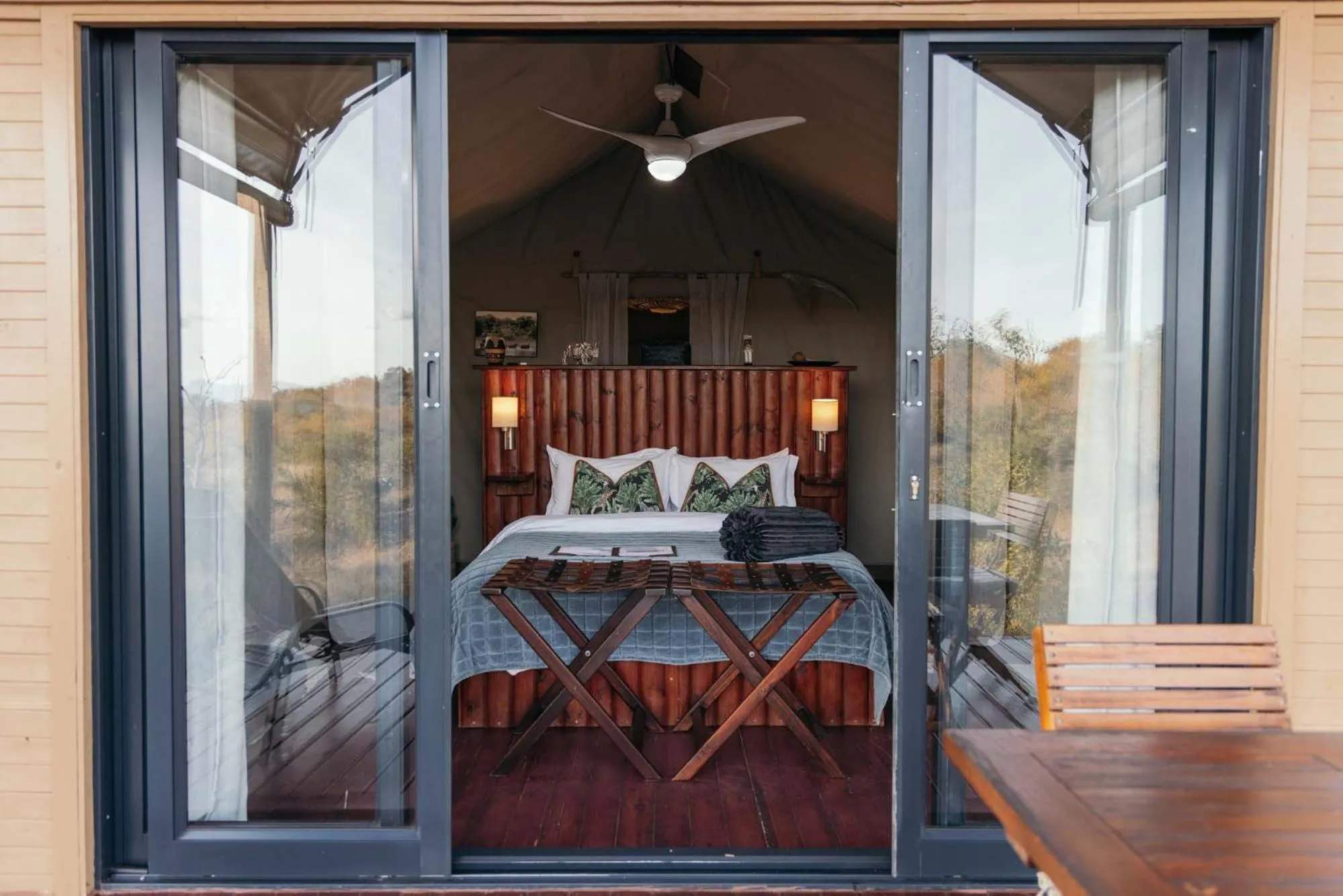 Bedroom in Isambane Camp
