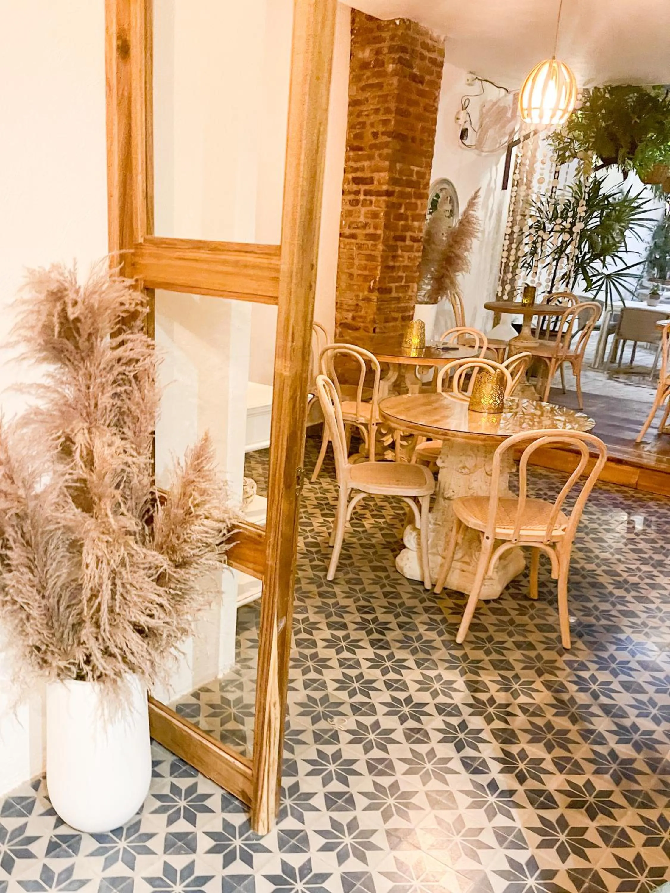 Patio in Mosquito Boutique Hotel Zona Colonial