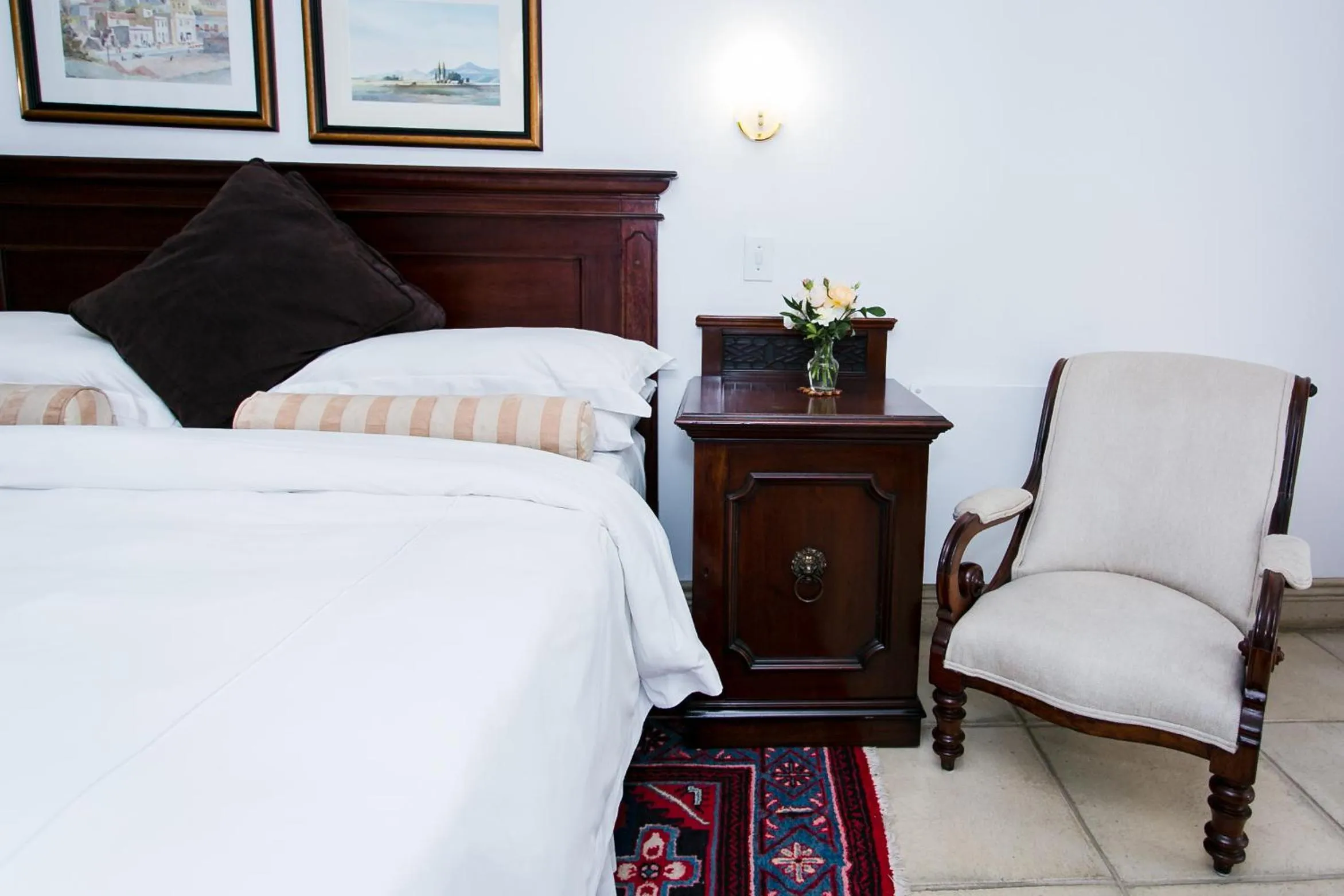 Bed in Burkleigh House