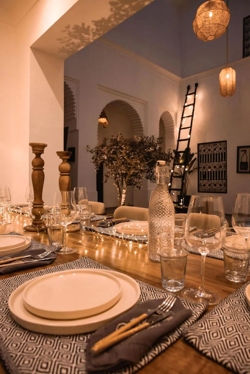 Dinner in Riad Darsahalia