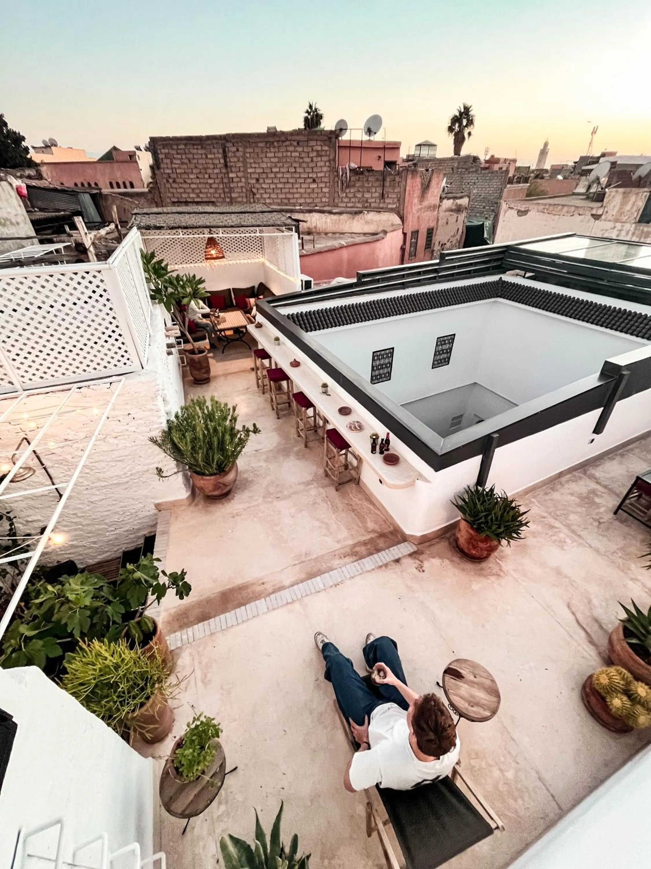 Patio in Riad Darsahalia