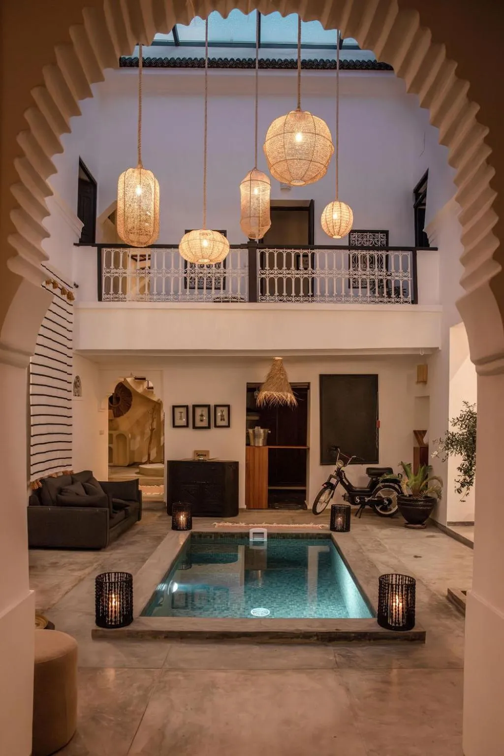 Patio in Riad Darsahalia