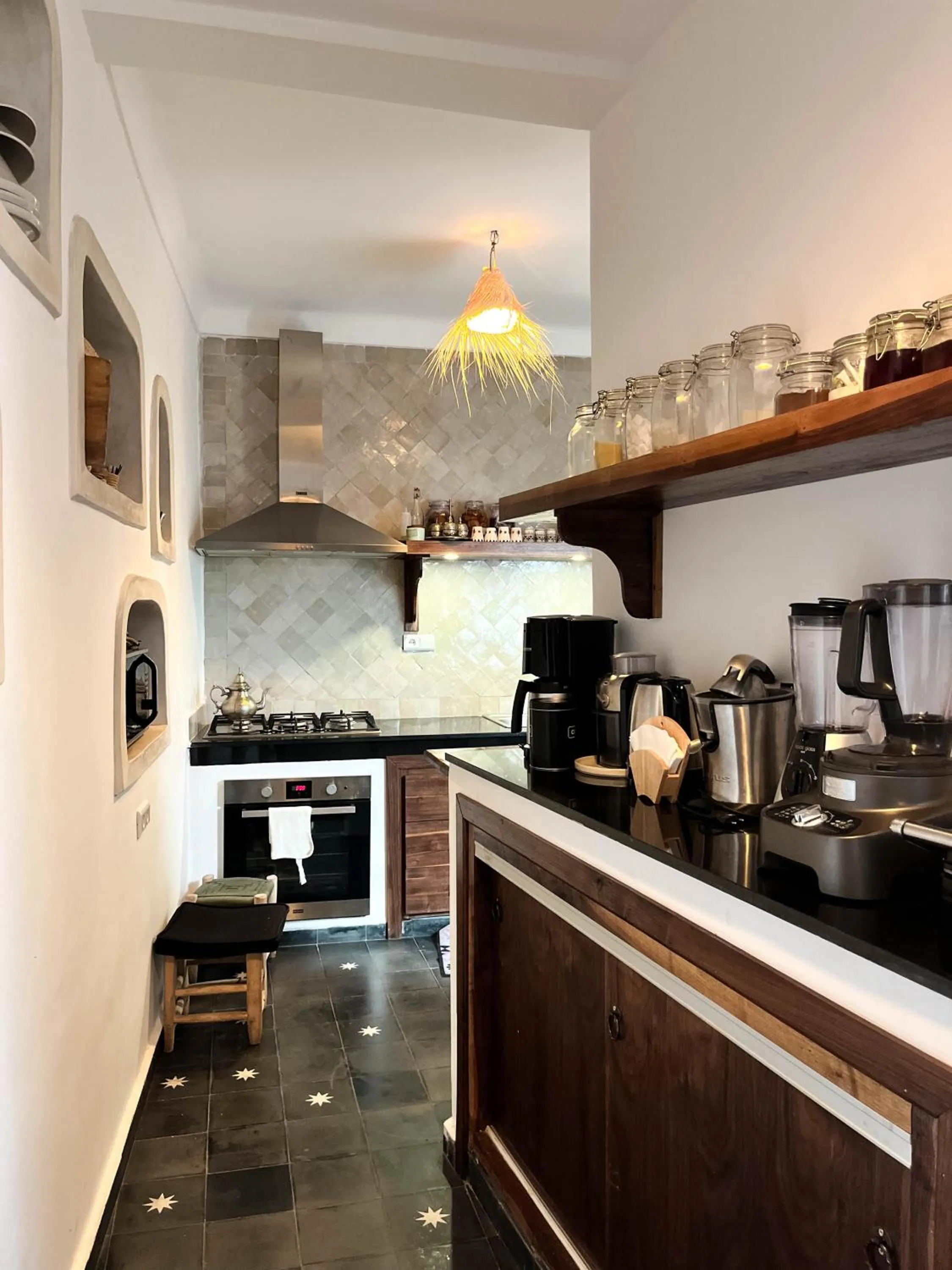 kitchen in Riad Darsahalia