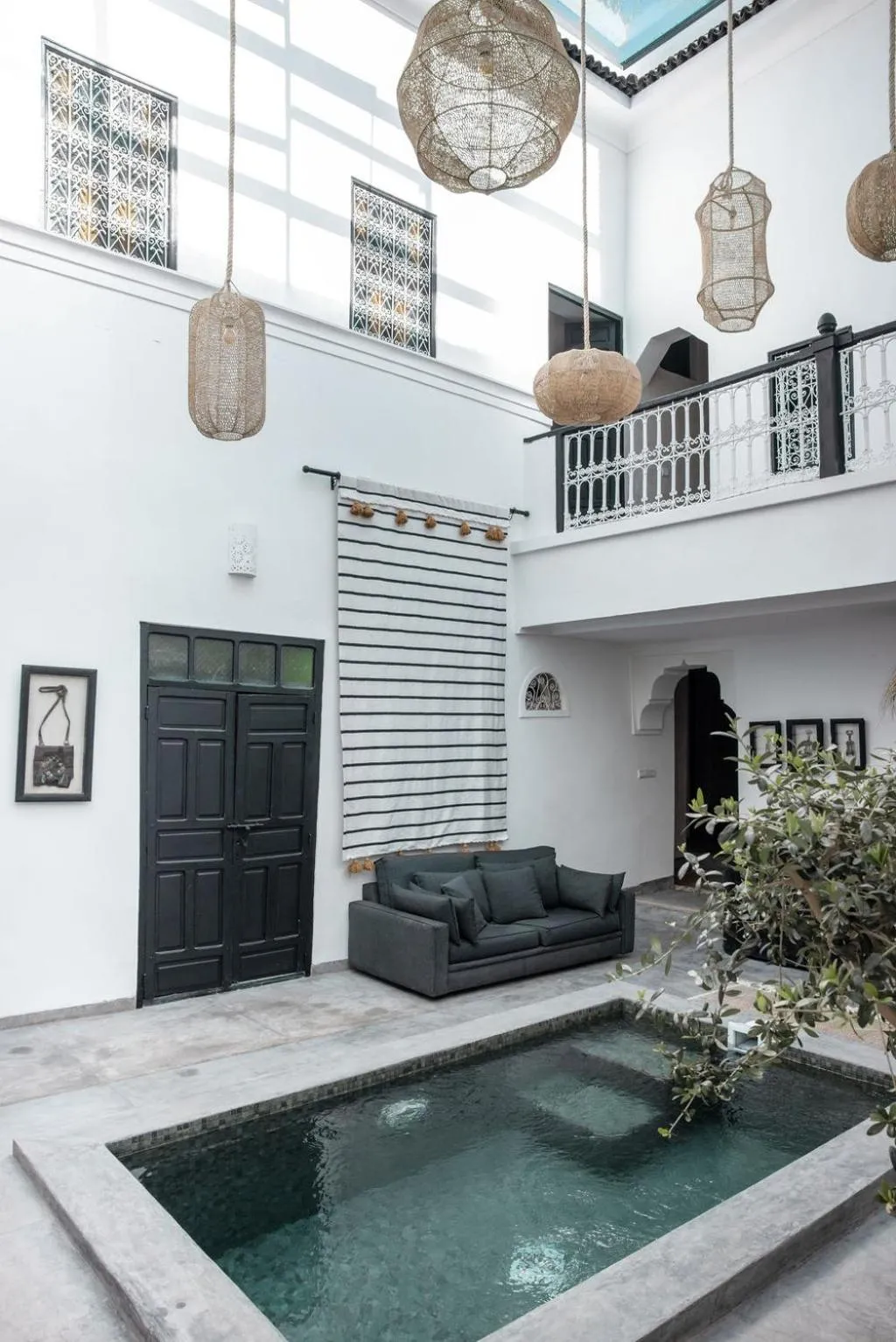 Patio in Riad Darsahalia