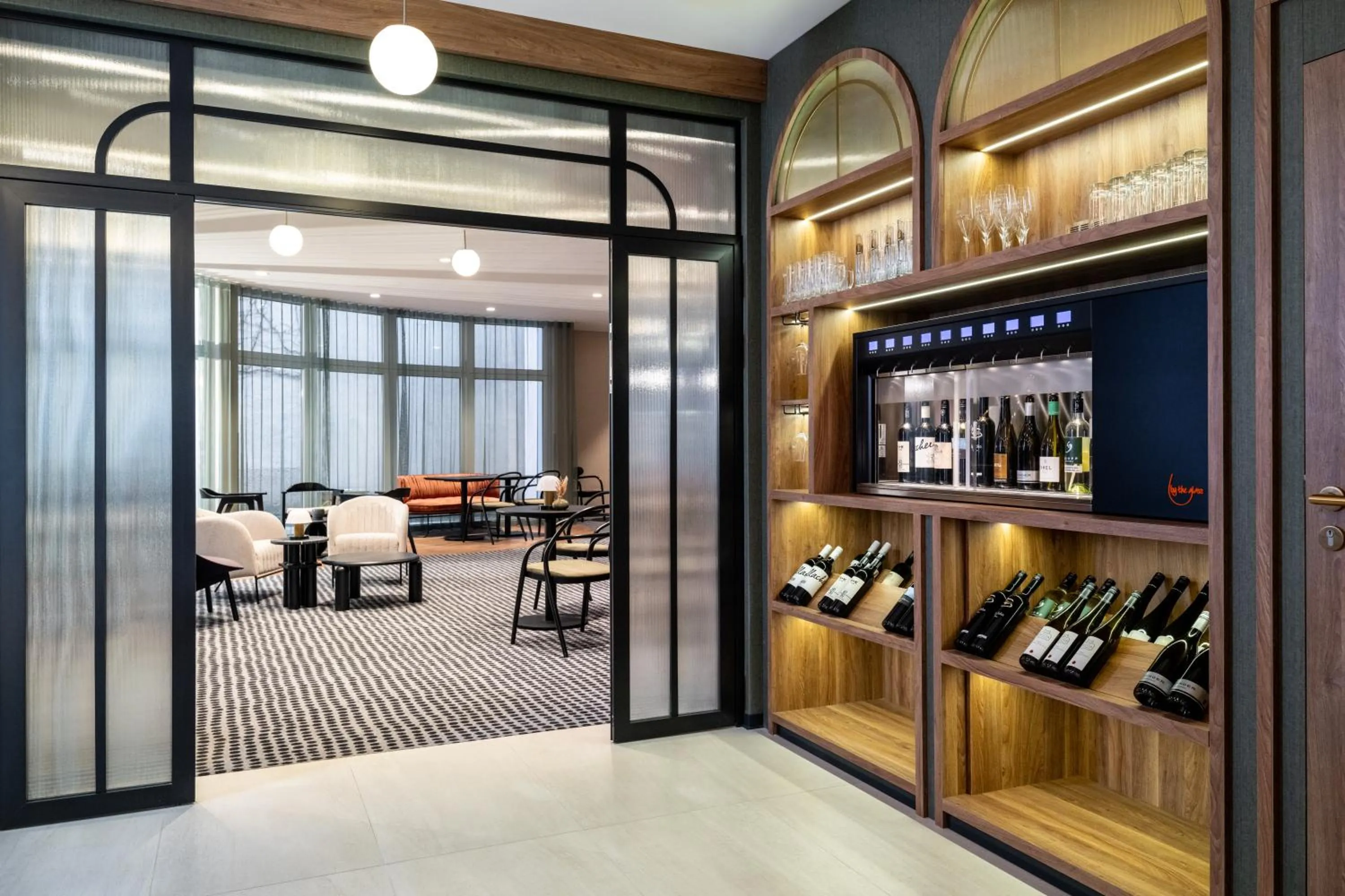 Seating area in Hotel Mercure Wien City