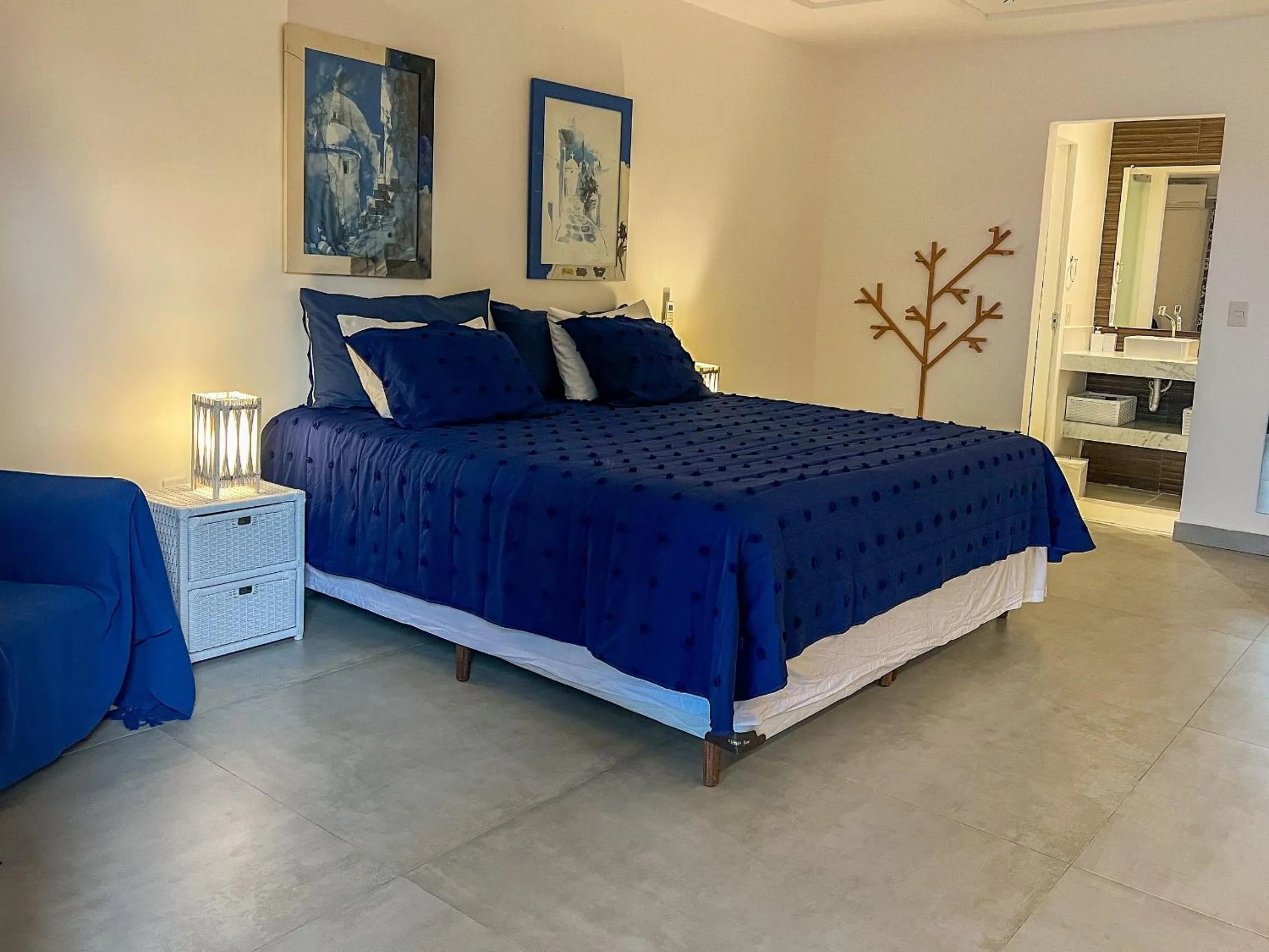 Bed in Pousada Brisa