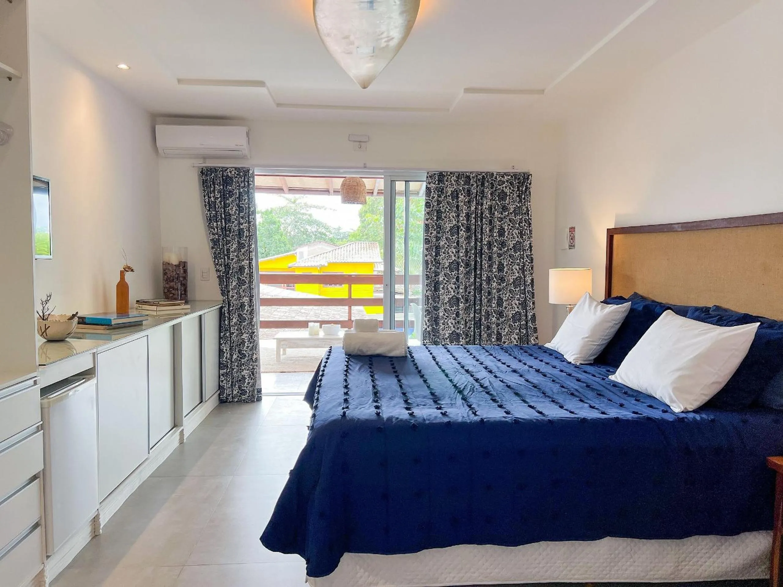 Bed in Pousada Brisa