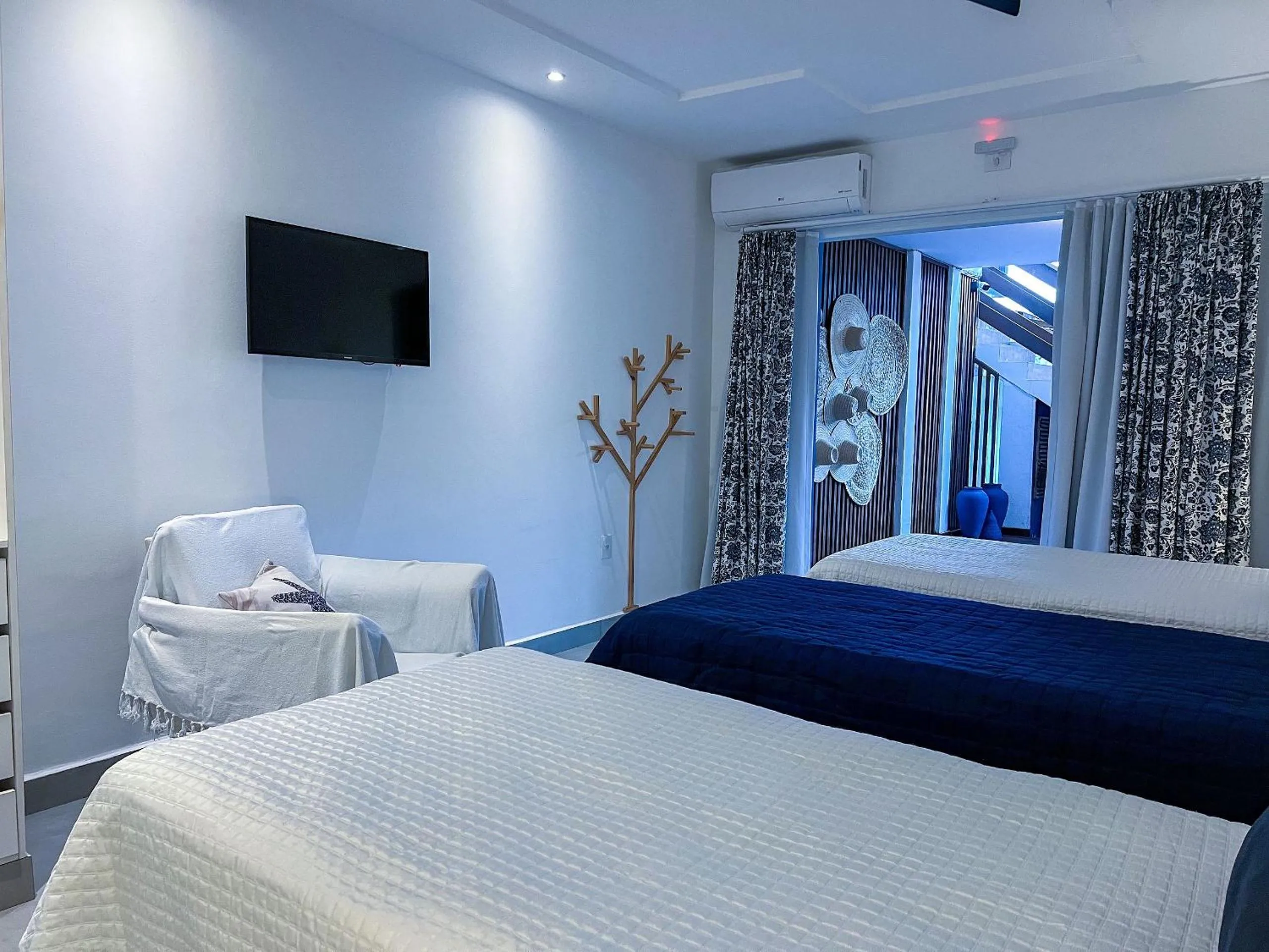 Bed in Pousada Brisa