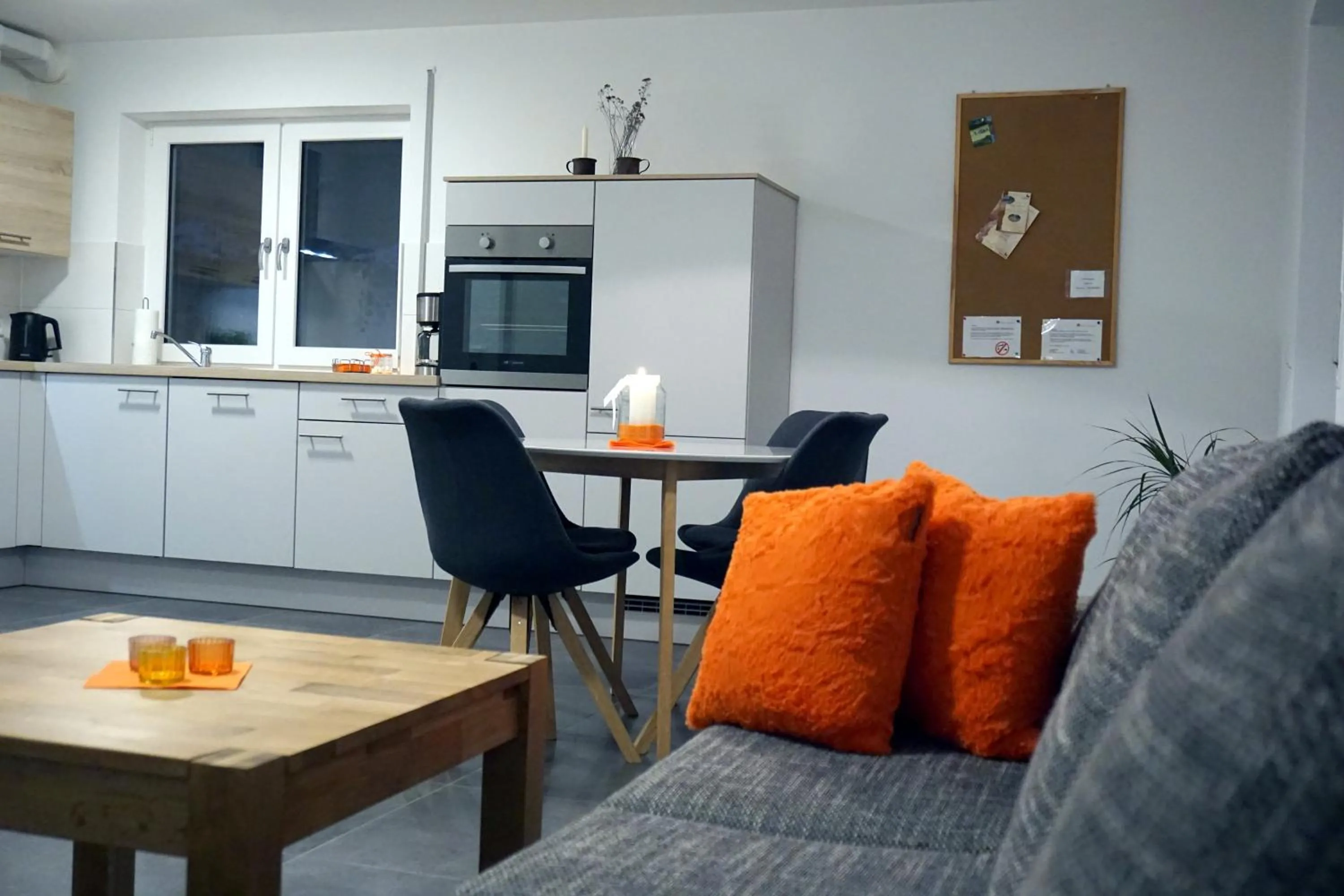 Living room in Ferienwohnung Reimann mit kostenloser AlbCard