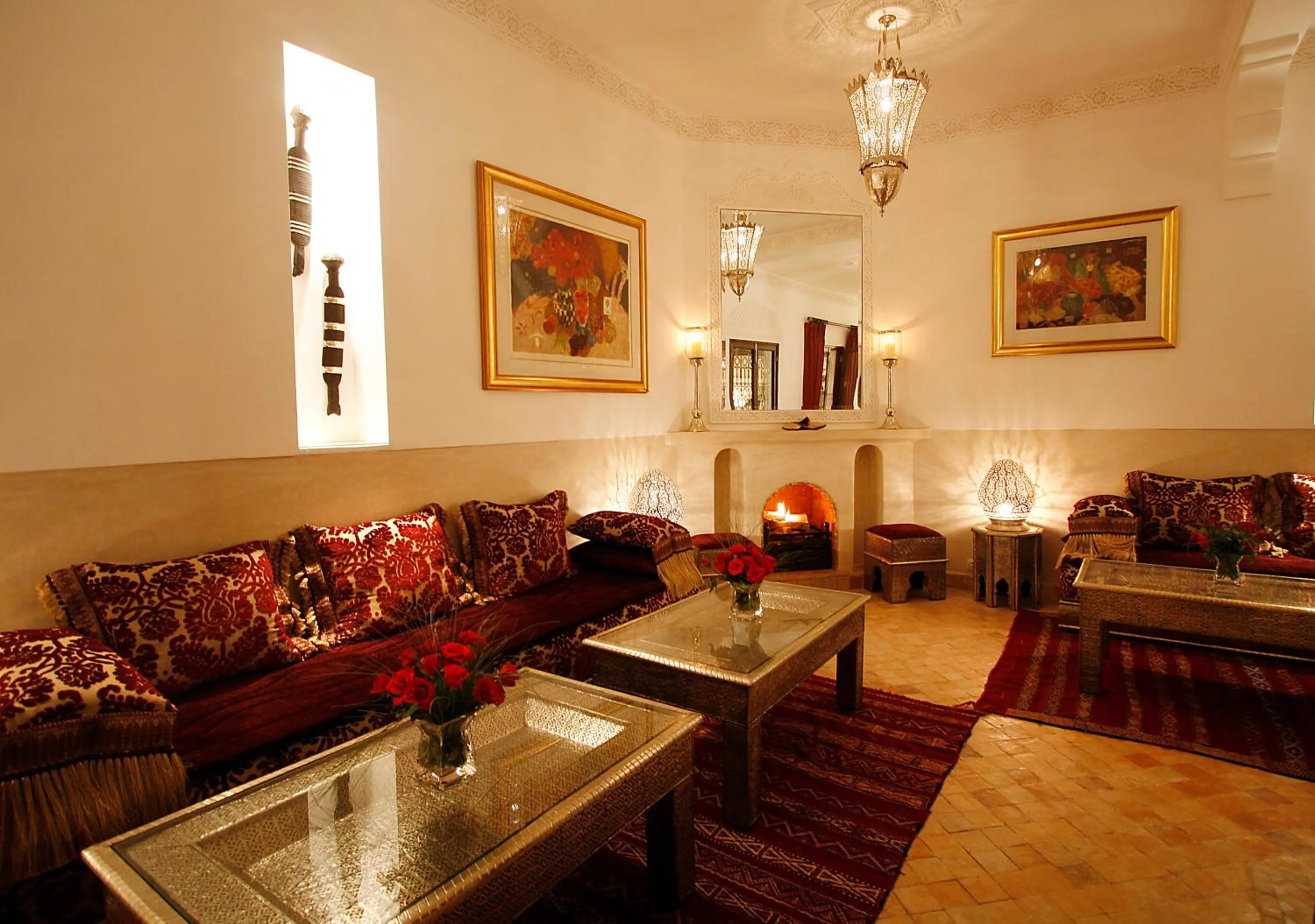 Living room in Riad Assakina