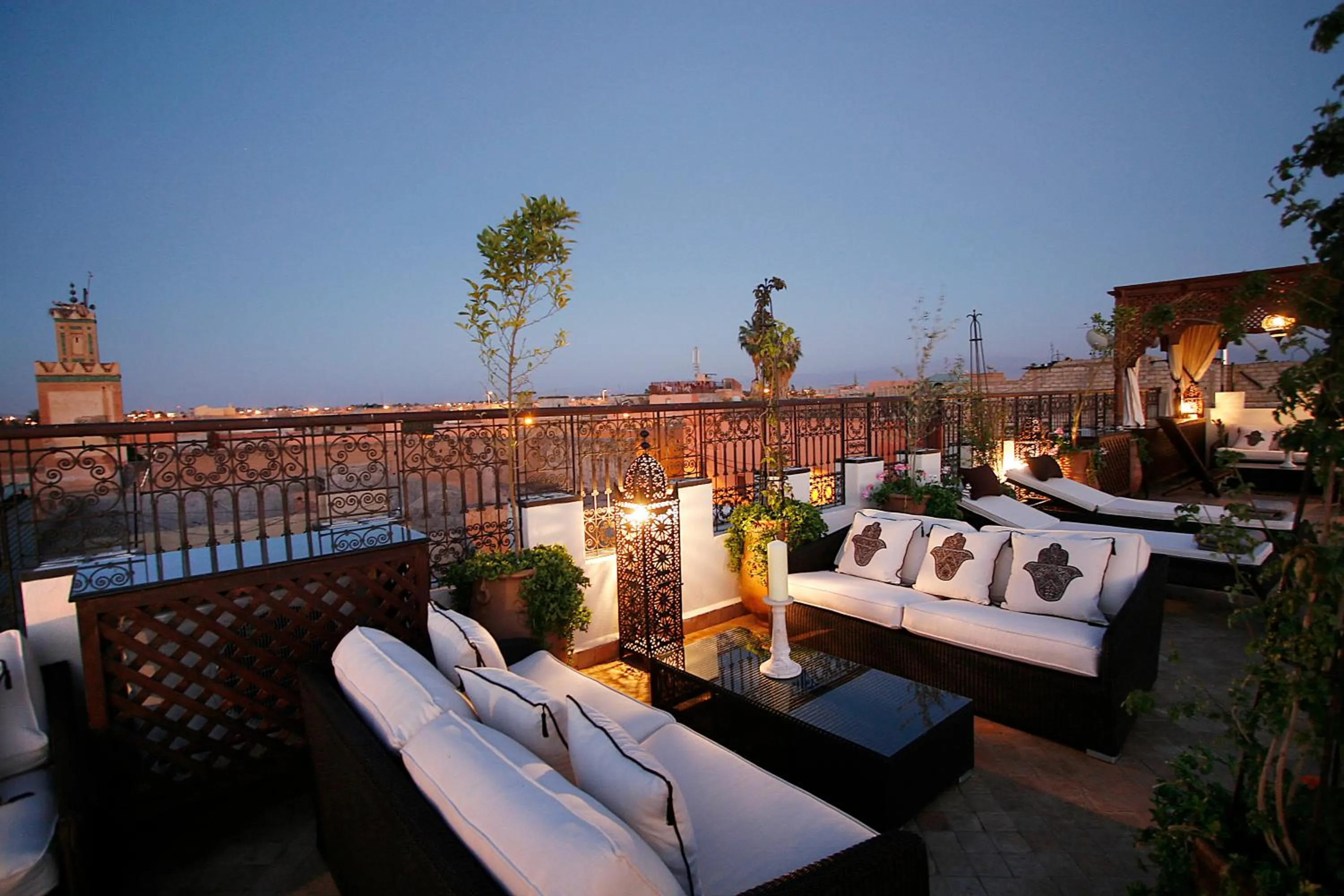 Balcony/Terrace in Riad Assakina