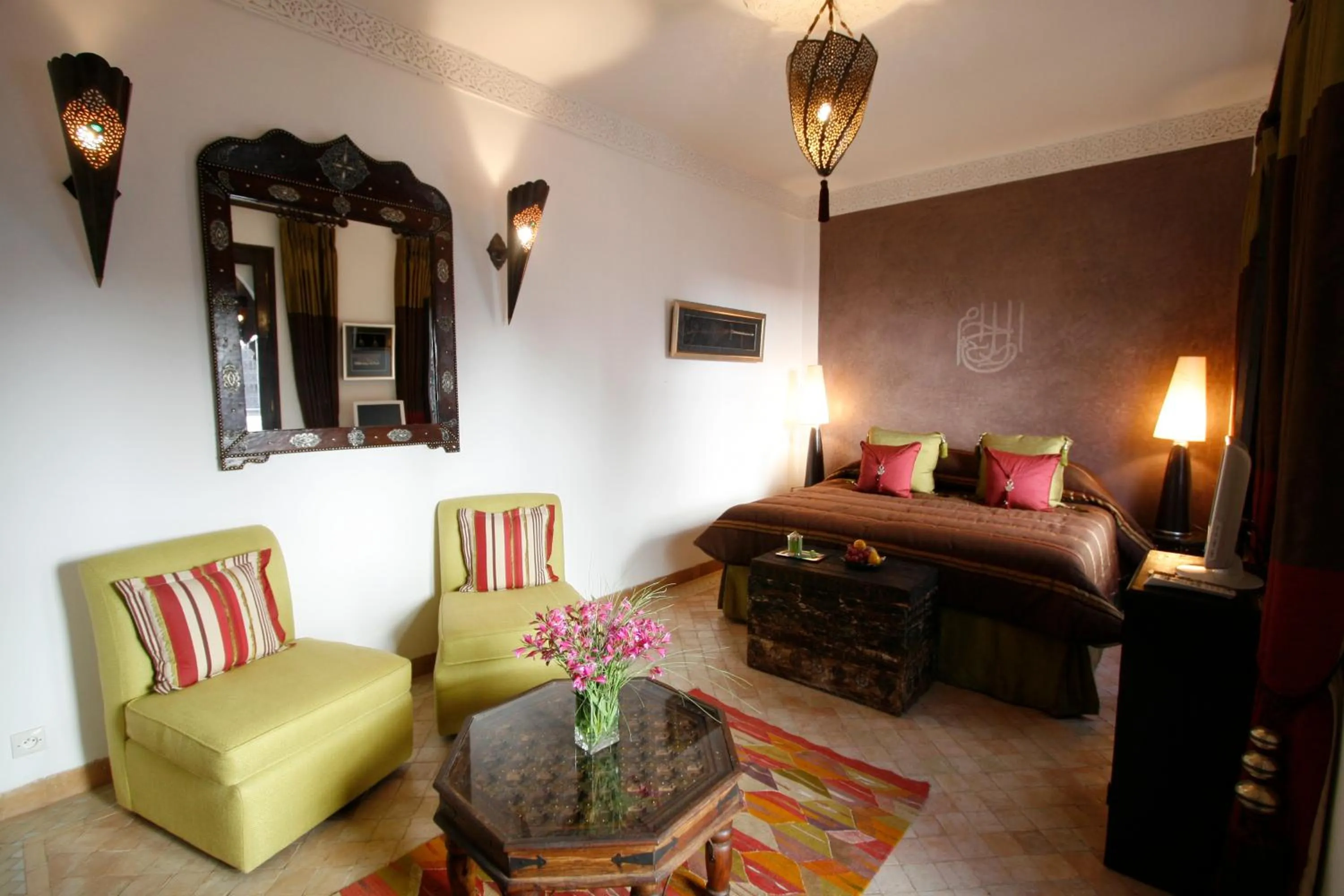 Bedroom, Bed in Riad Assakina