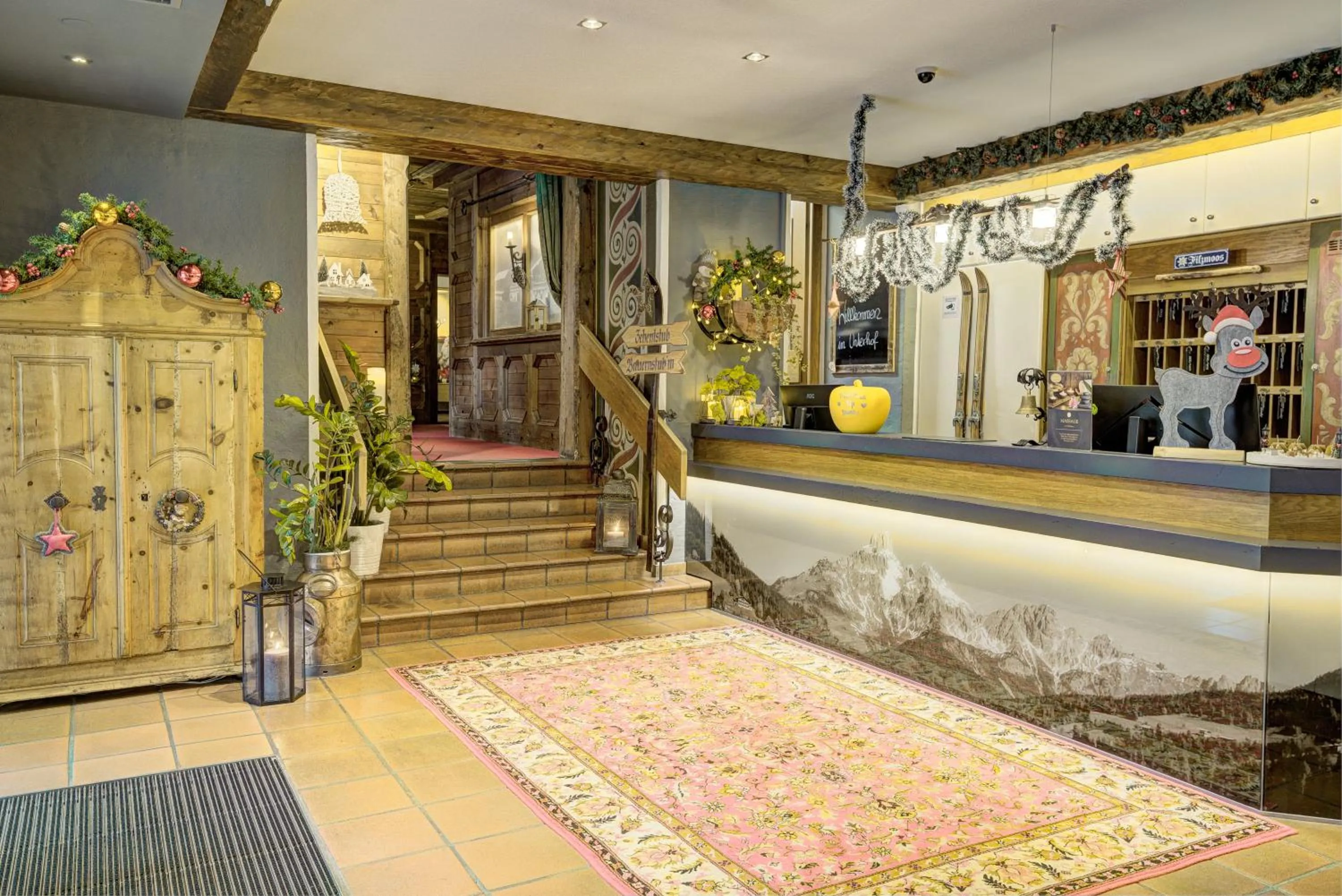 Lobby or reception in Hotel Unterhof